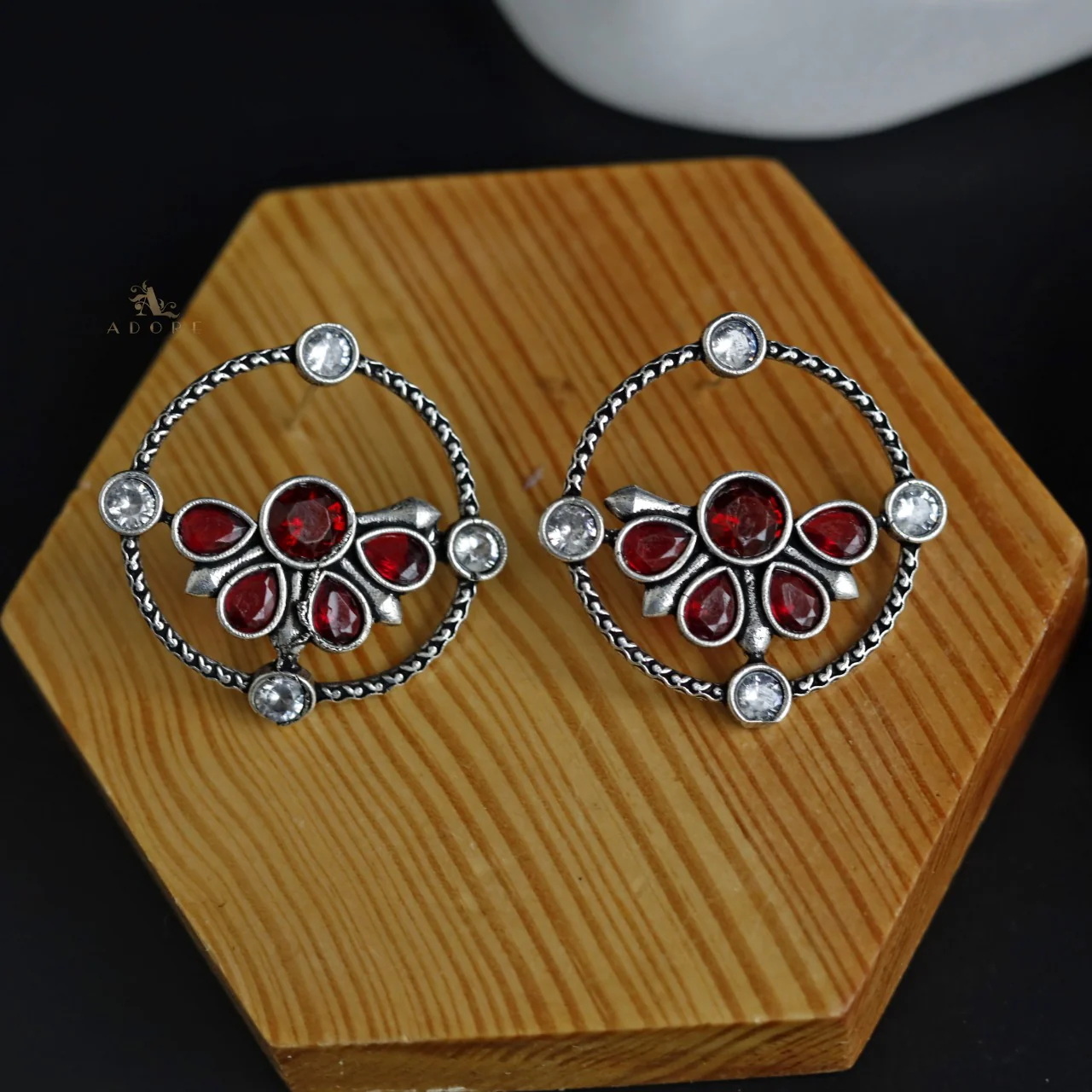 Glossy Syra Circle Earring - Image 13