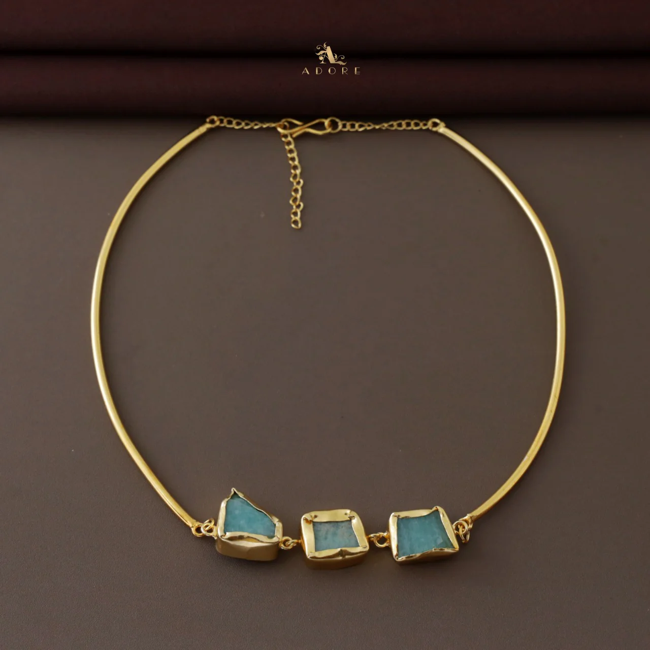 Golden 3 Raw Stone Neck Cuff - Image 22