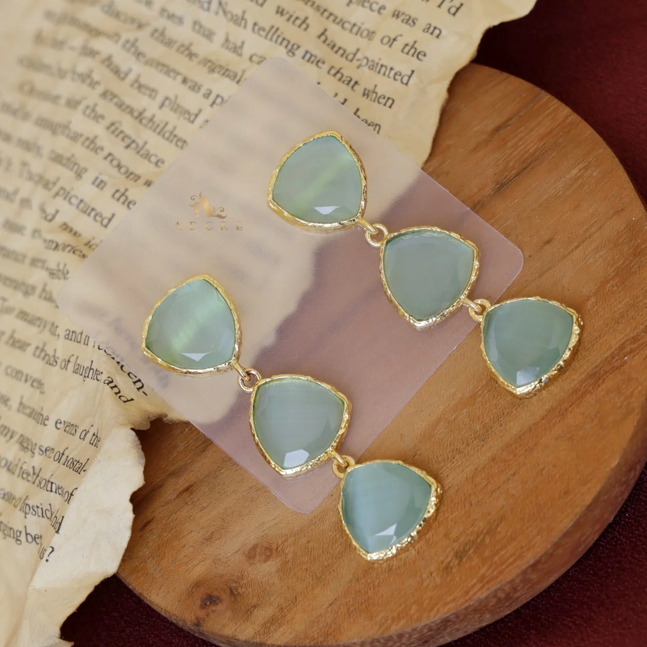 Golden Beatrixa Earring - Image 10