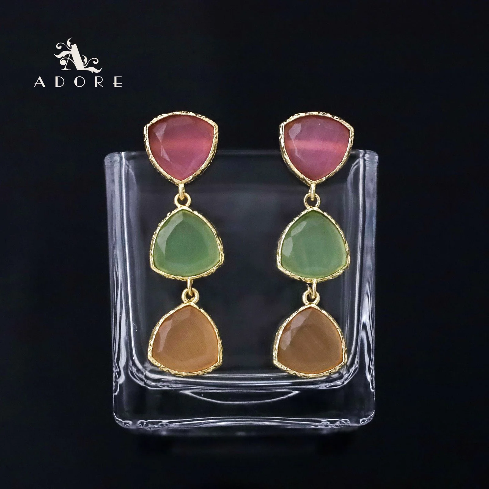 Golden Beatrixa Earring - Image 6