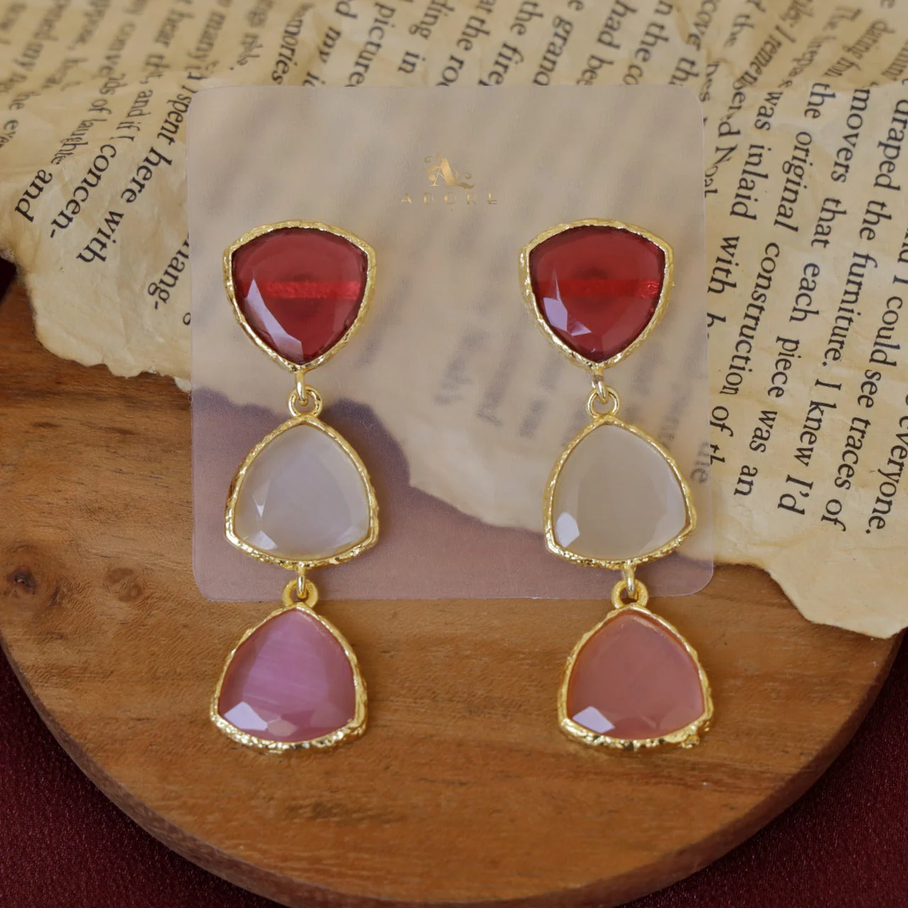 Golden Beatrixa Earring - Image 8
