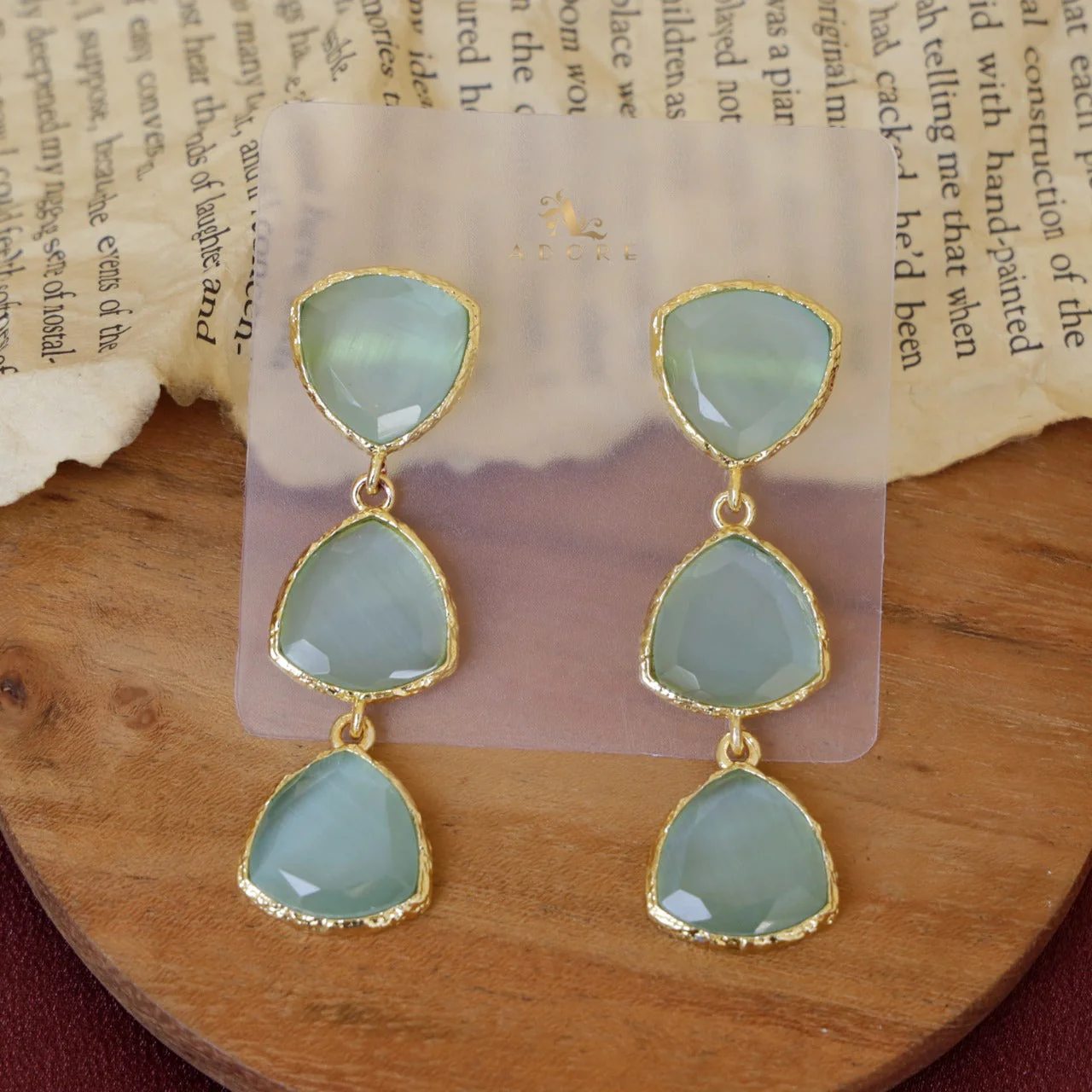 Golden Beatrixa Earring - Image 9