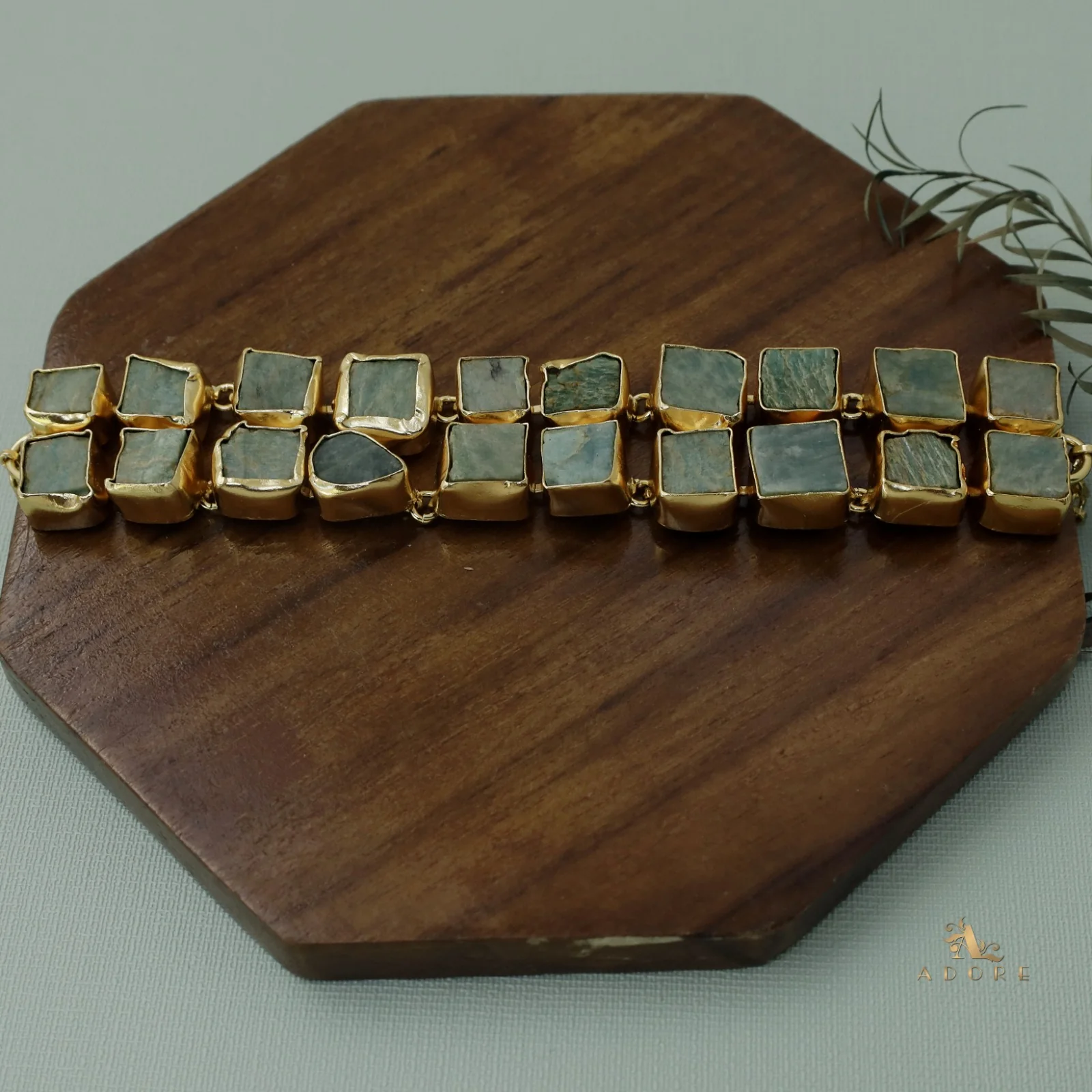 Golden Casia Raw Stone Choker - Image 13