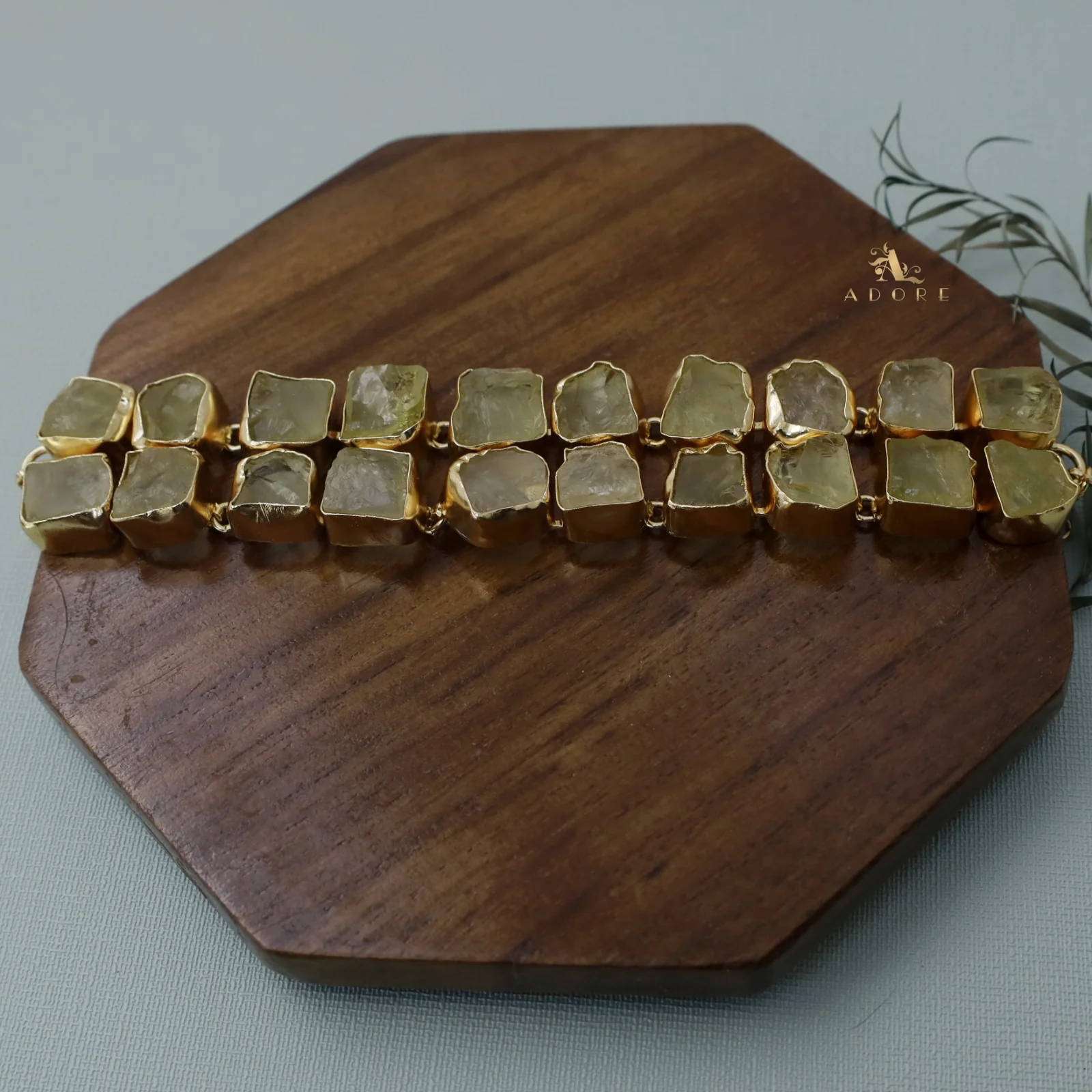 Golden Casia Raw Stone Choker - Image 14