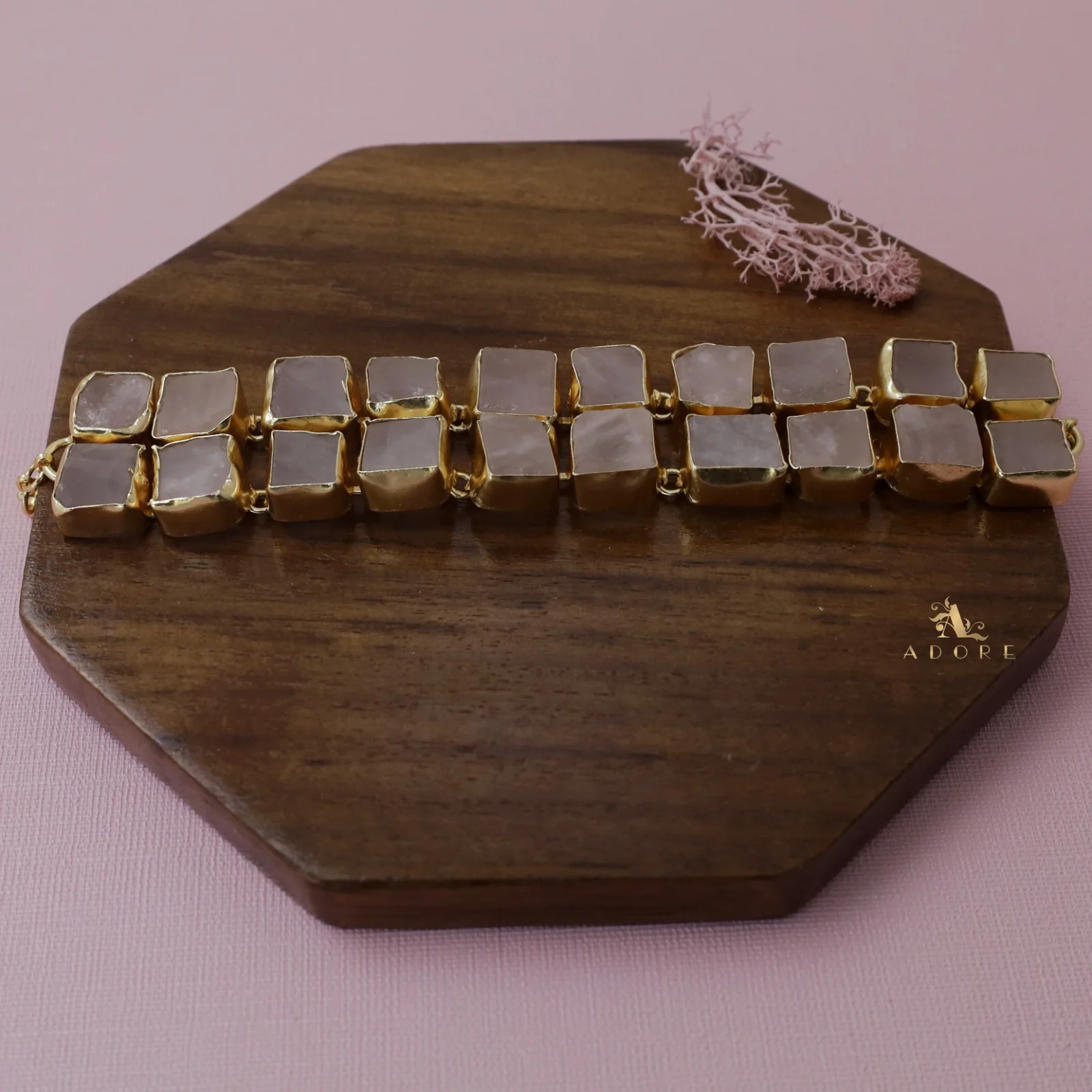 Golden Casia Raw Stone Choker - Image 15