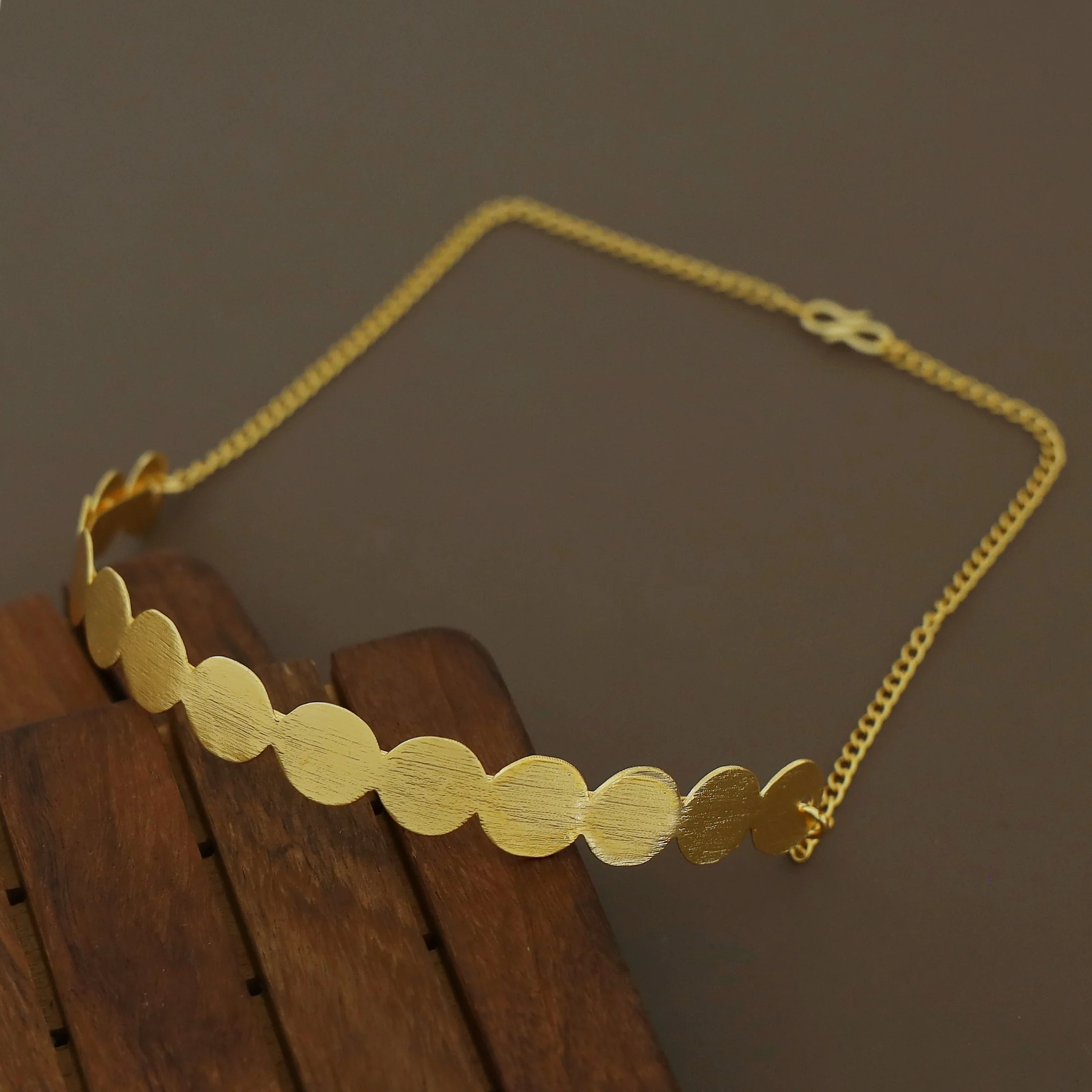 Golden Coin Half Neck Cuff - Image 3