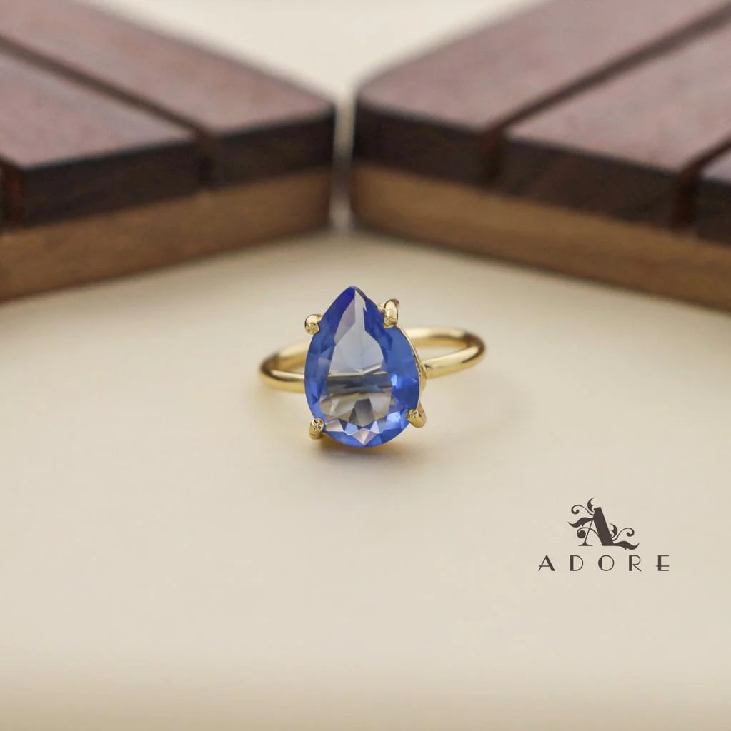 Golden Claw Glossy Drop Ring - Image 14