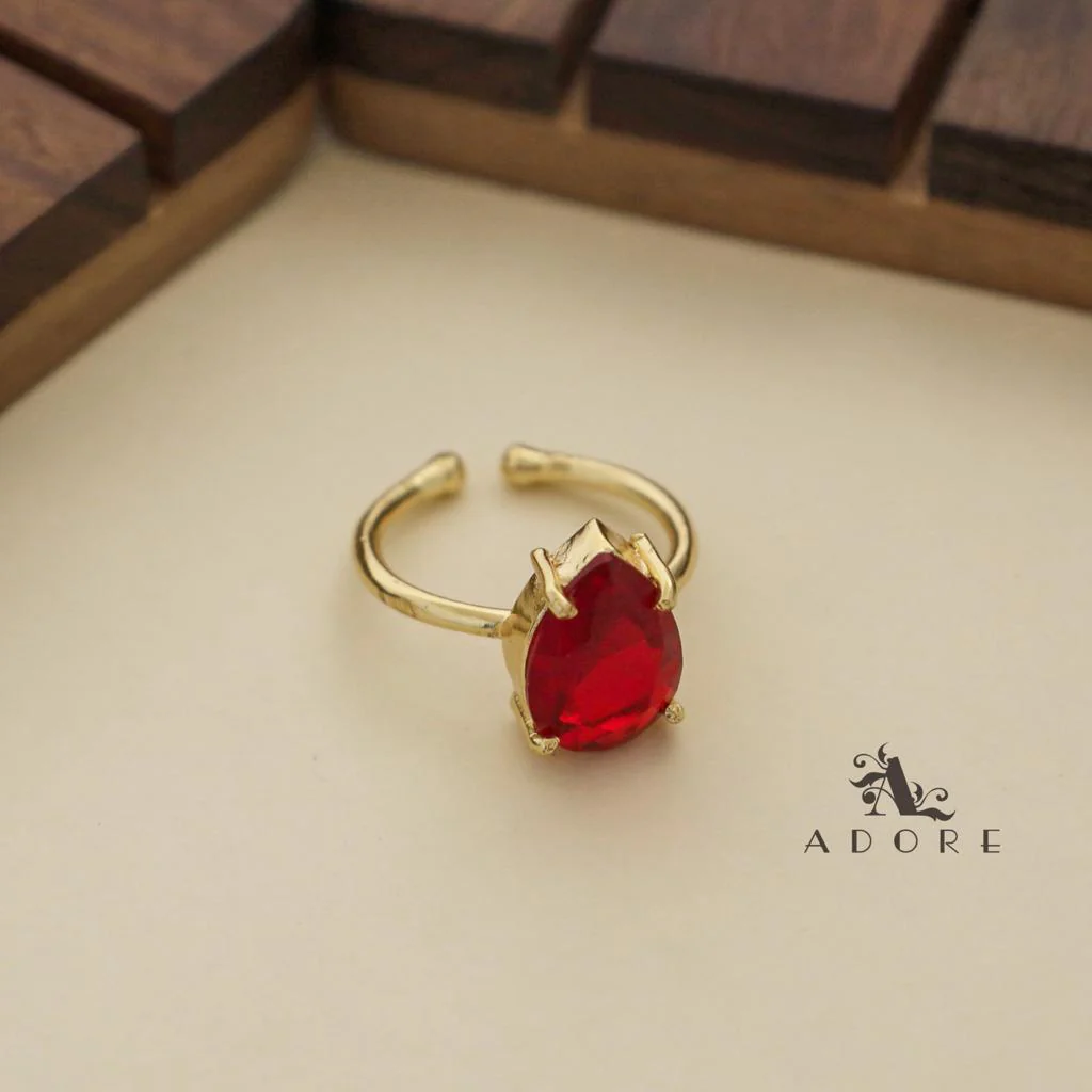 Golden Claw Glossy Drop Ring - Image 15