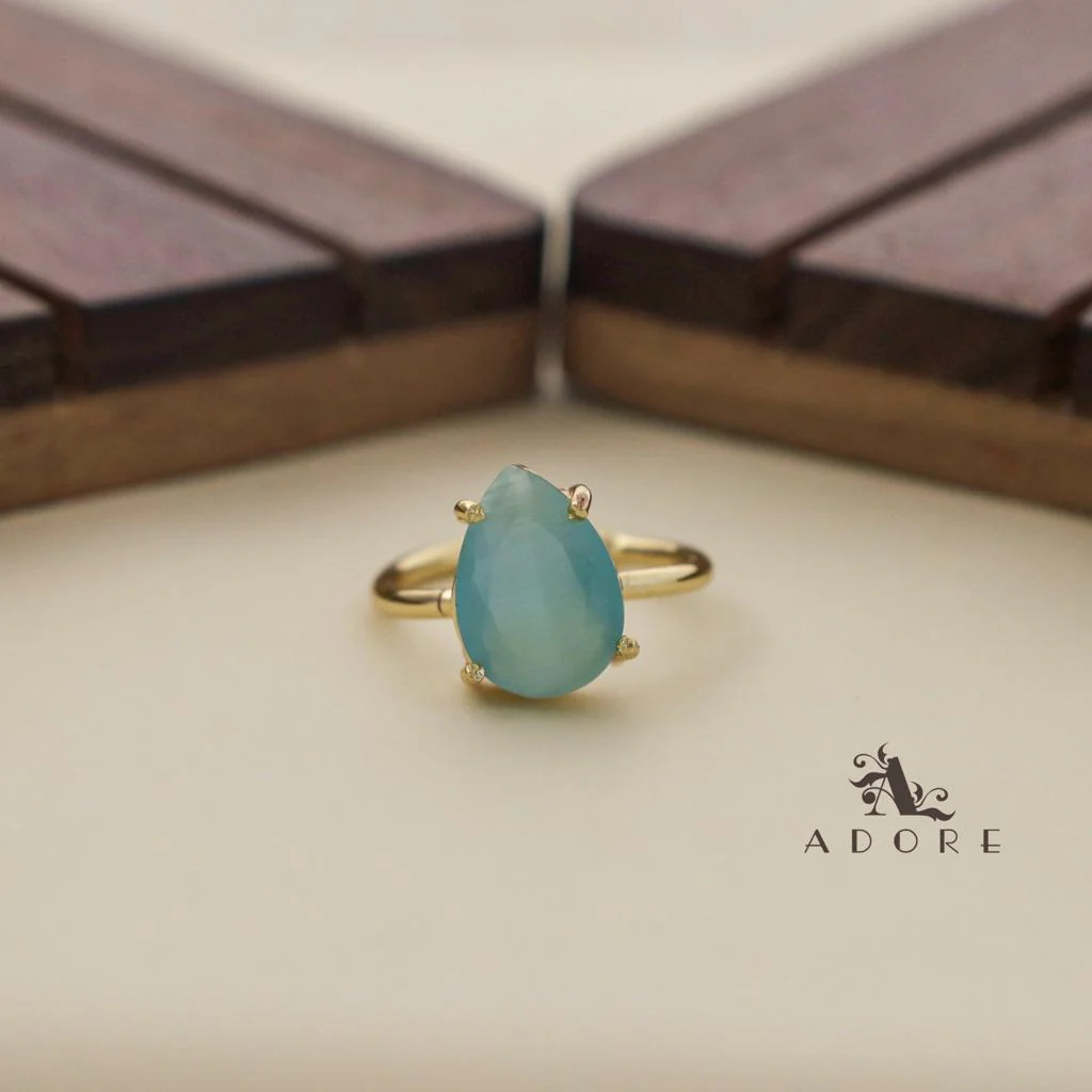 Golden Claw Glossy Drop Ring - Image 16