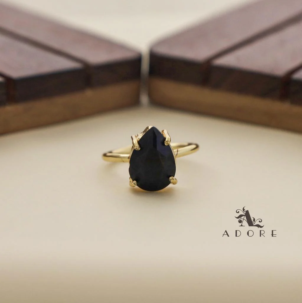 Golden Claw Glossy Drop Ring - Image 18