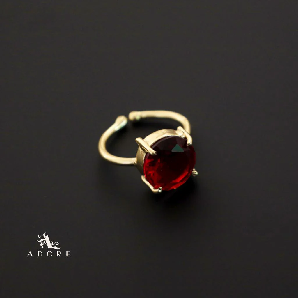 Golden Claw Glossy Round Ring - Image 12