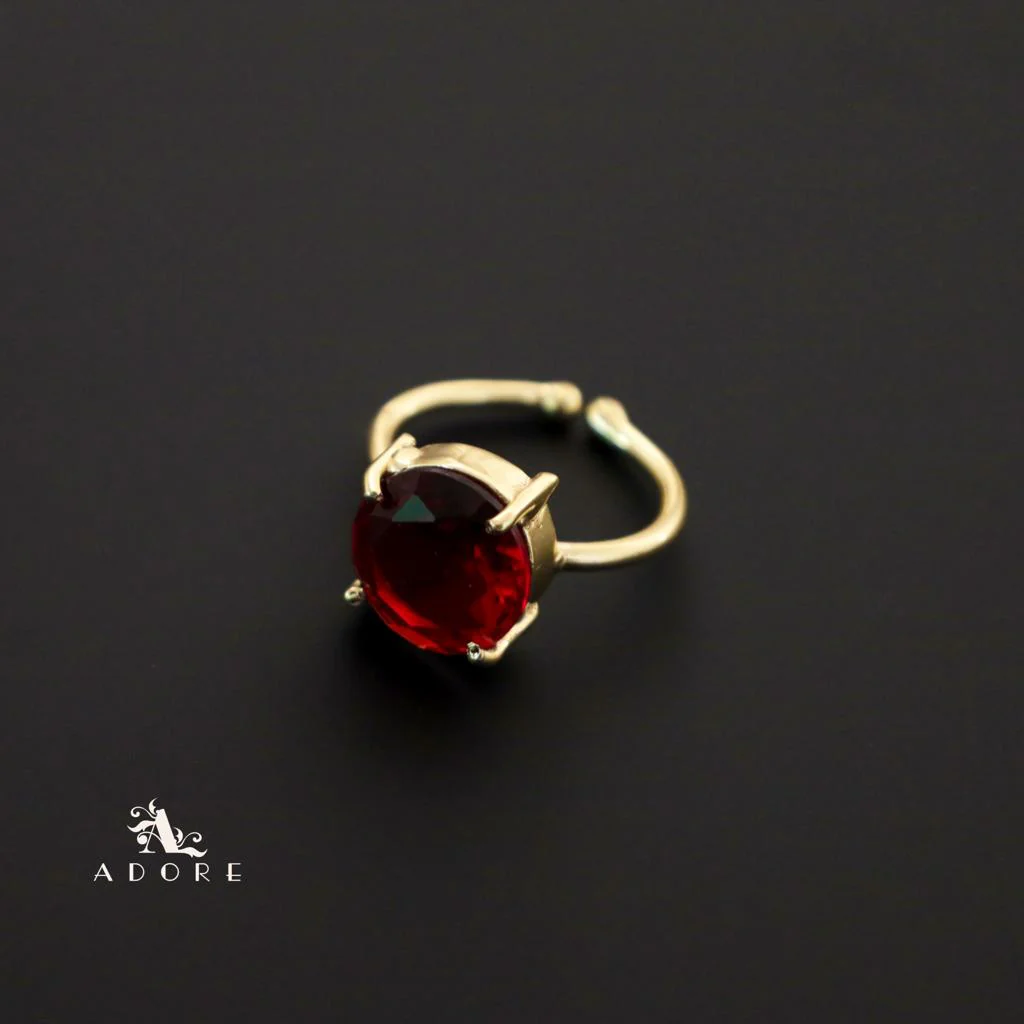 Golden Claw Glossy Round Ring - Image 14