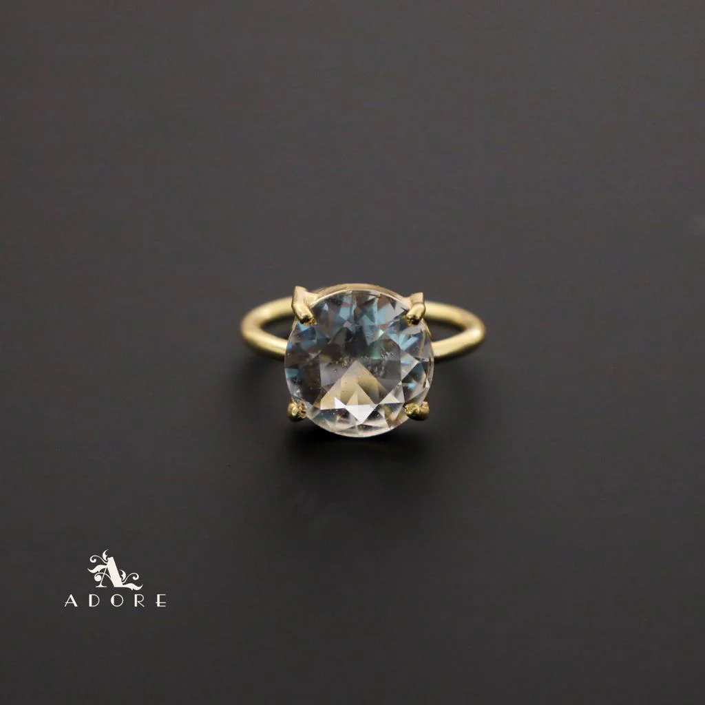 Golden Claw Glossy Round Ring - Image 18