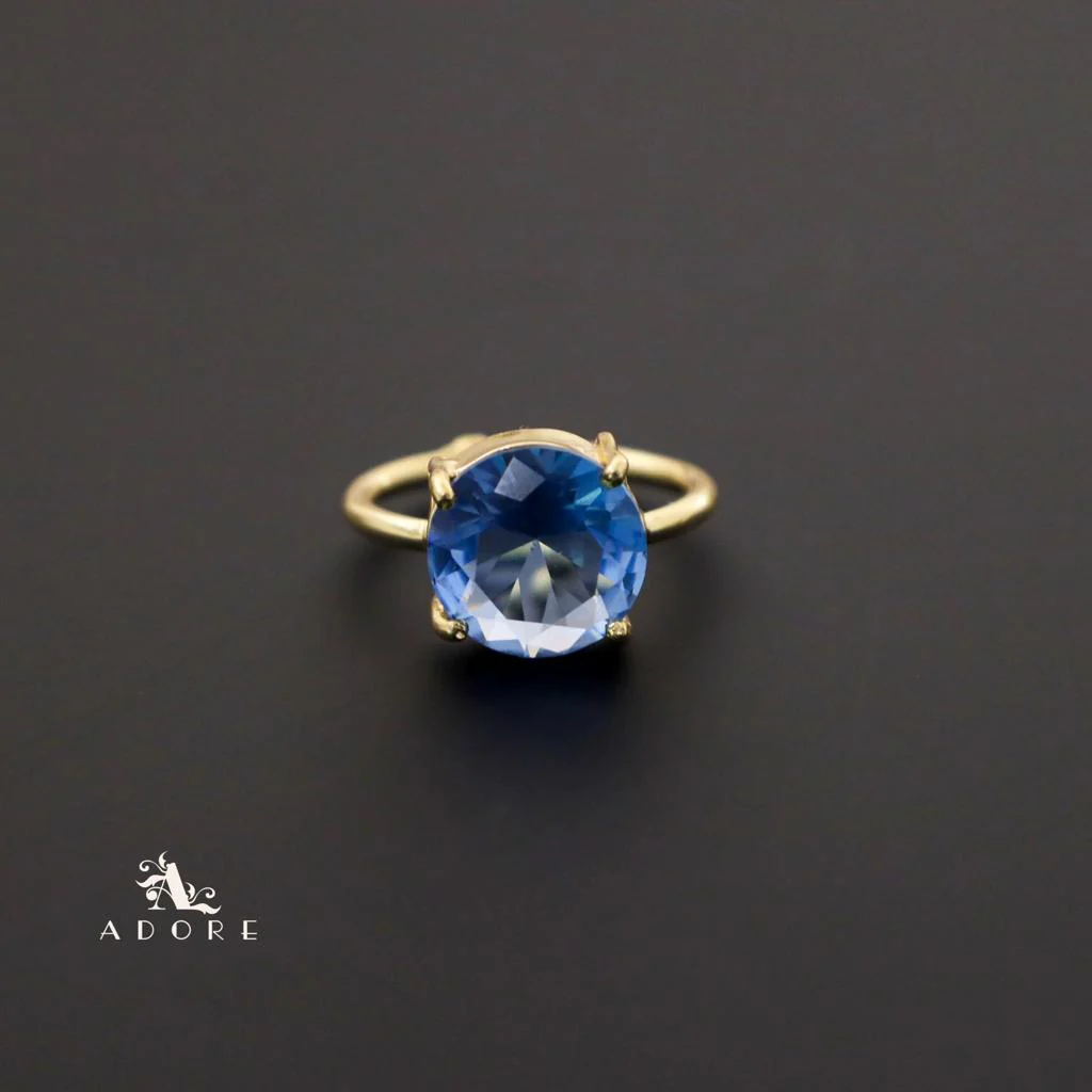 Golden Claw Glossy Round Ring - Image 19