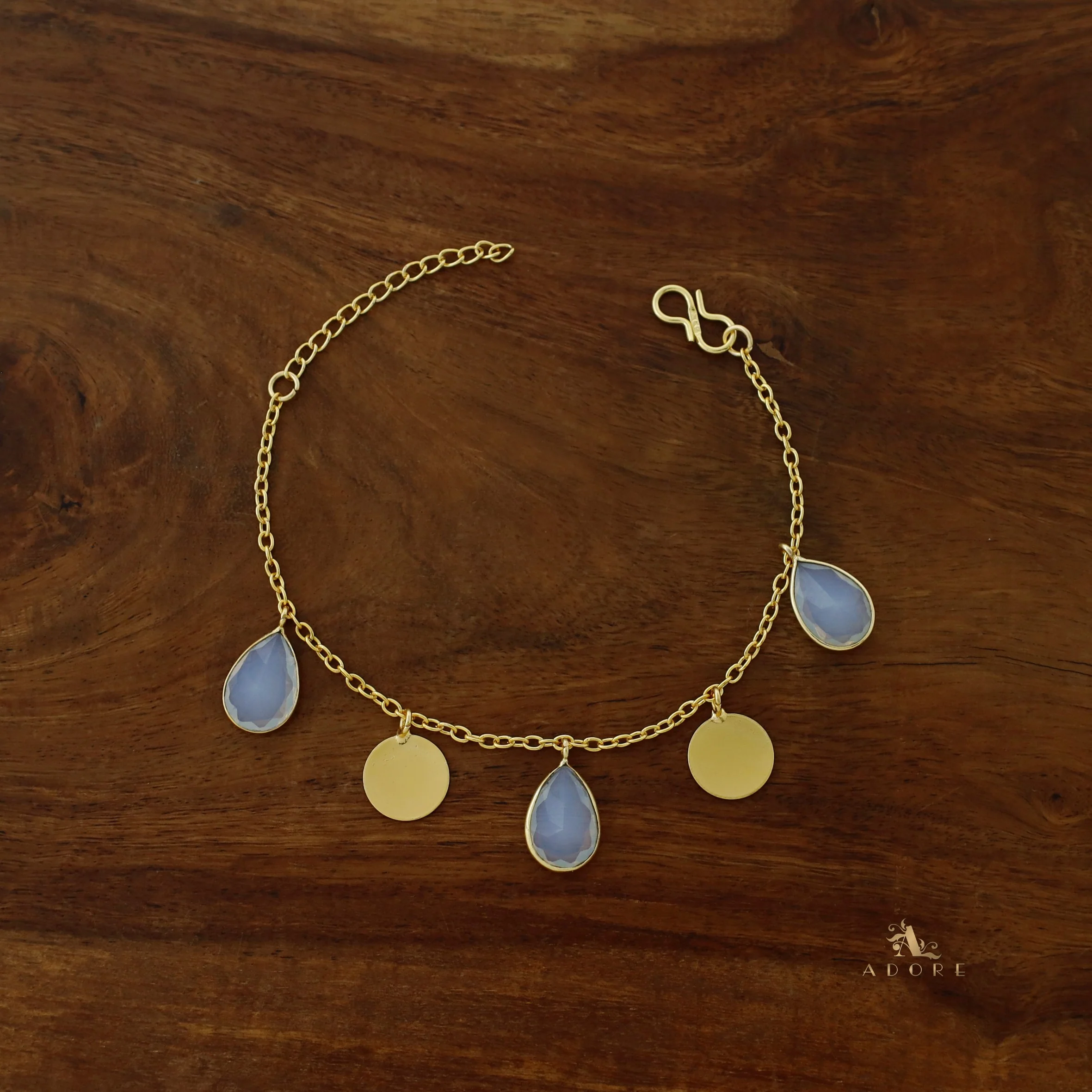 Golden Coin + Glossy Drop Bracelet - Image 27