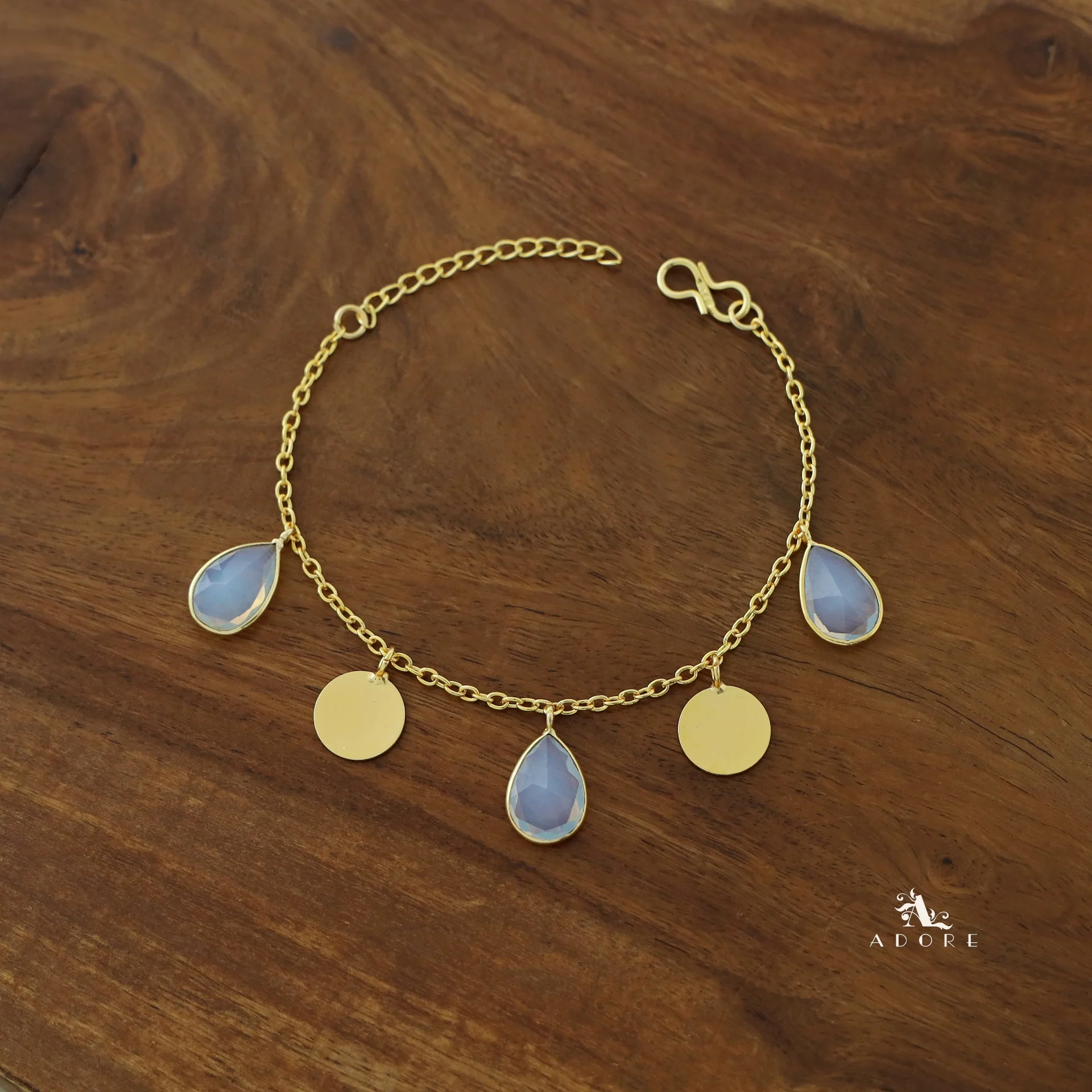 Golden Coin + Glossy Drop Bracelet - Image 29