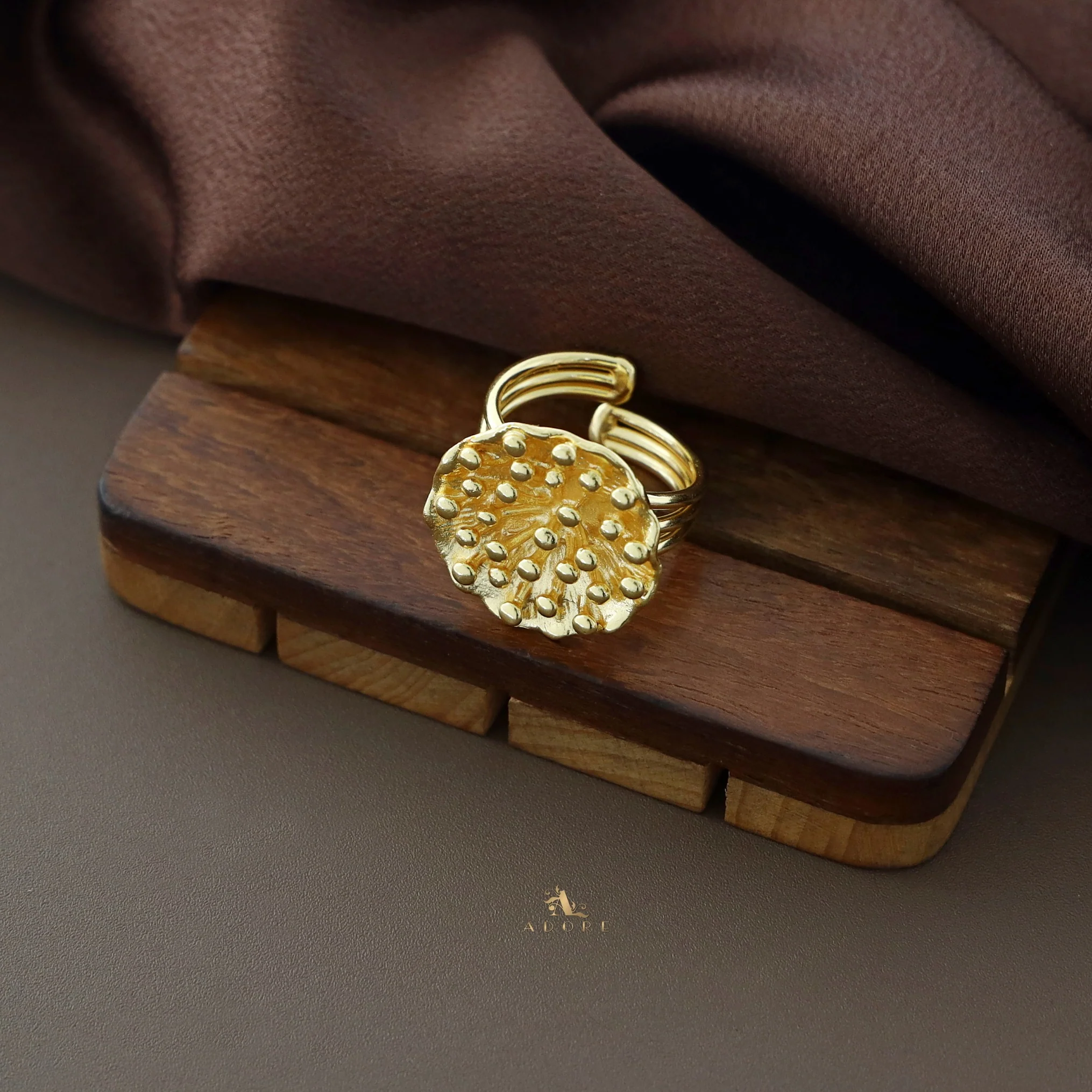 Golden Dotted Flower Combo - Image 5