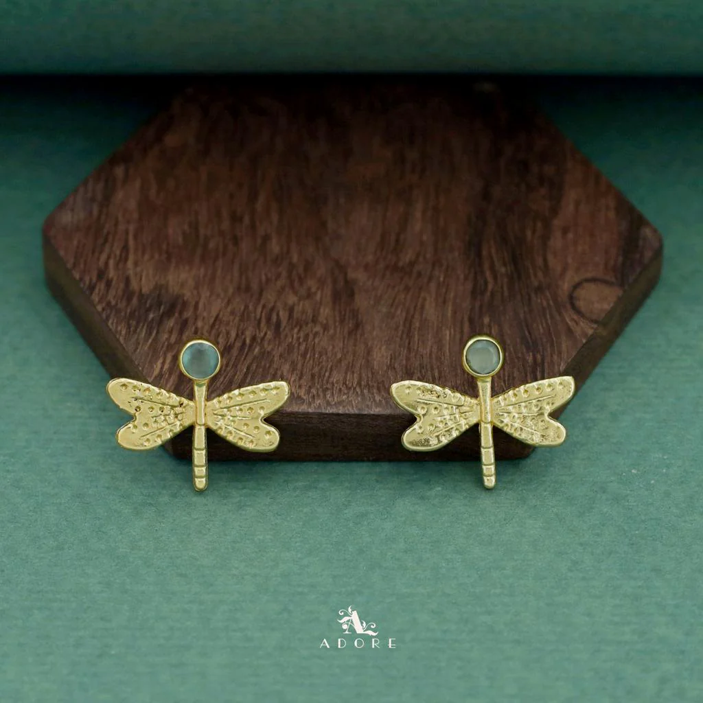 Golden Glossy Butterfly Earring - Image 18
