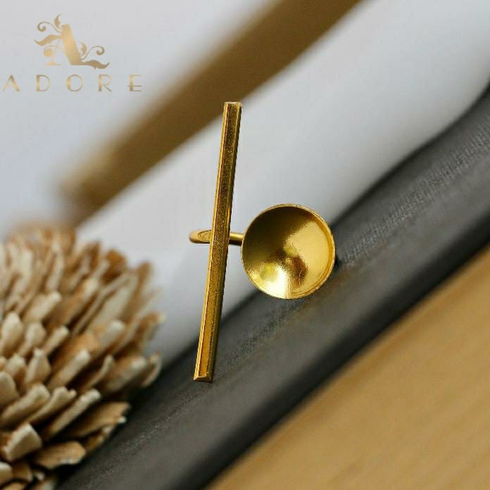 Golden Mini Regal Ring - Image 2