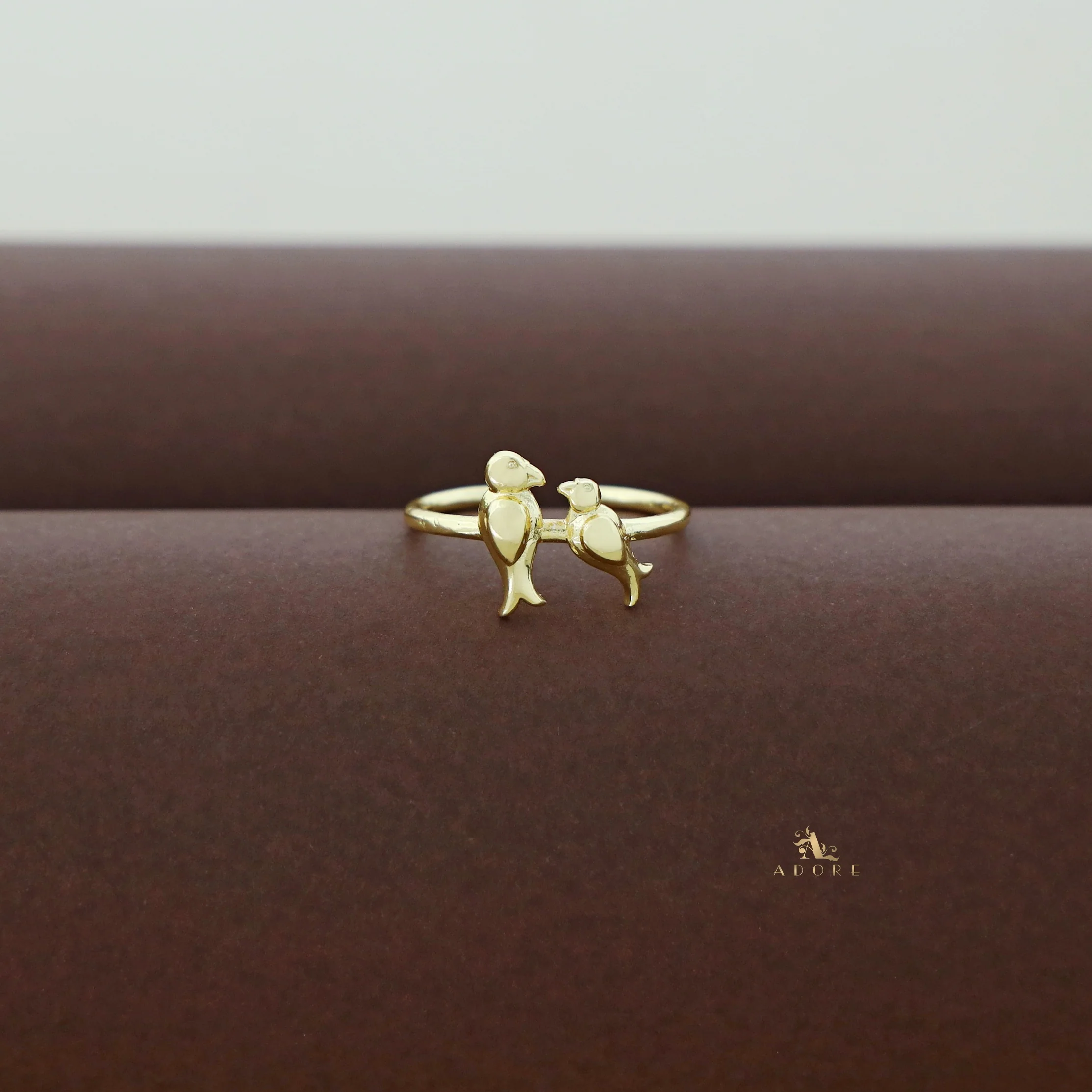 Golden Multi Shape Ring - Image 2