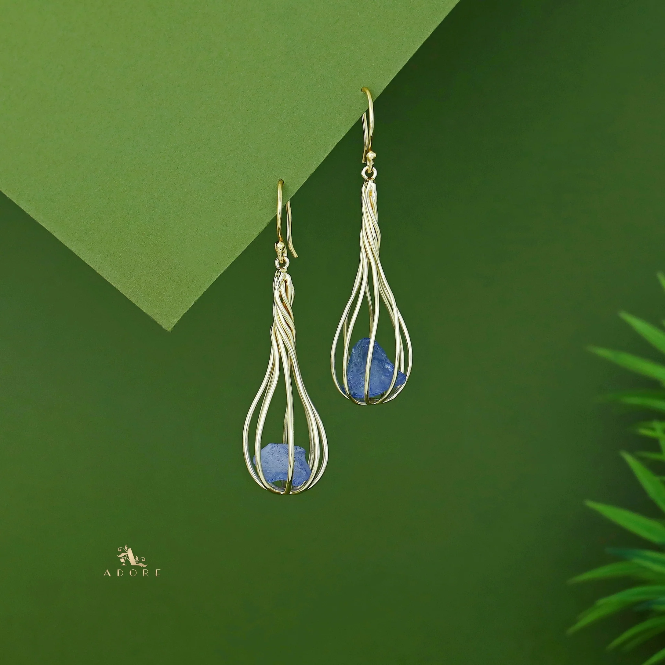 Dianella Golden Nest Raw Stone Drop - Image 10