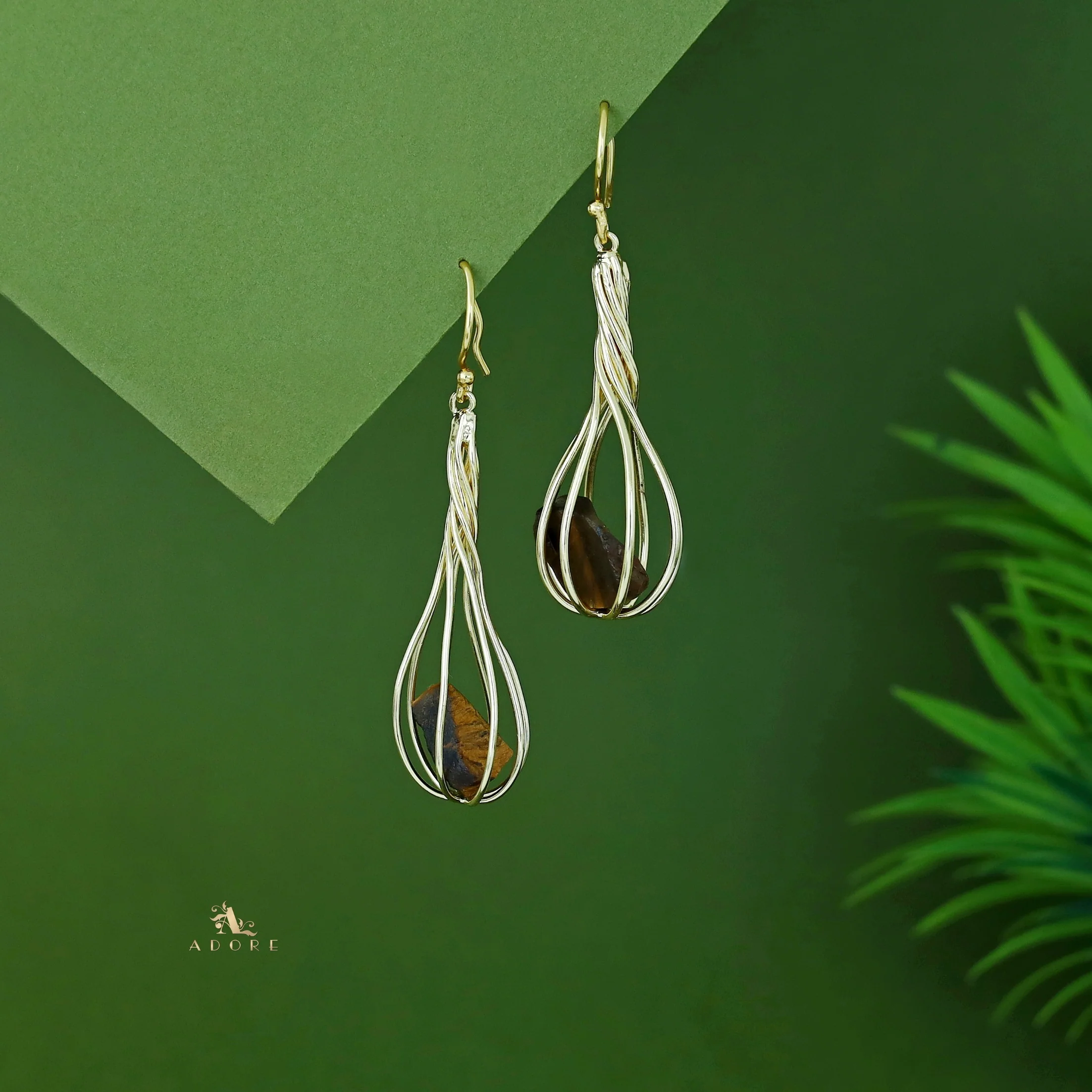 Dianella Golden Nest Raw Stone Drop - Image 12