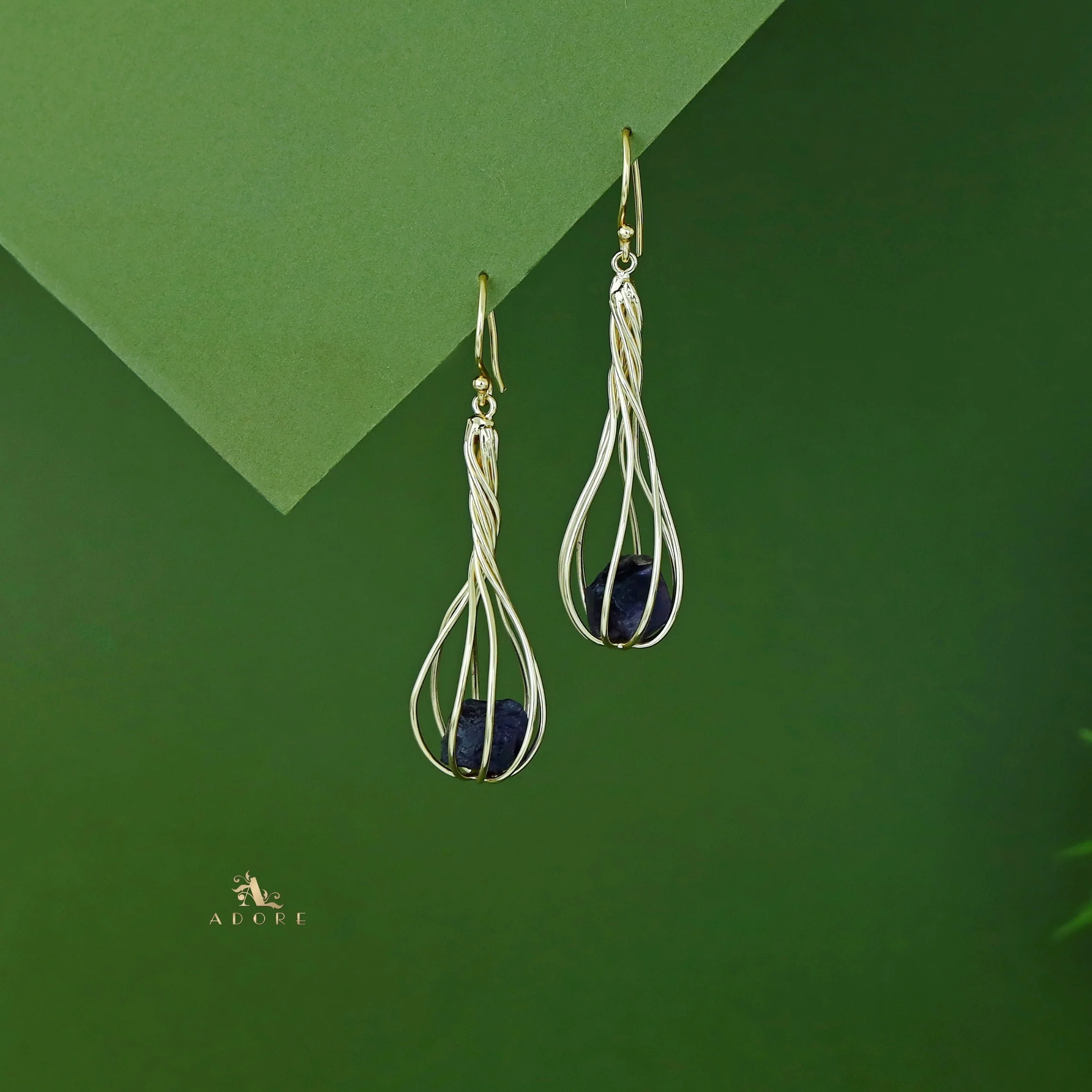 Dianella Golden Nest Raw Stone Drop - Image 6