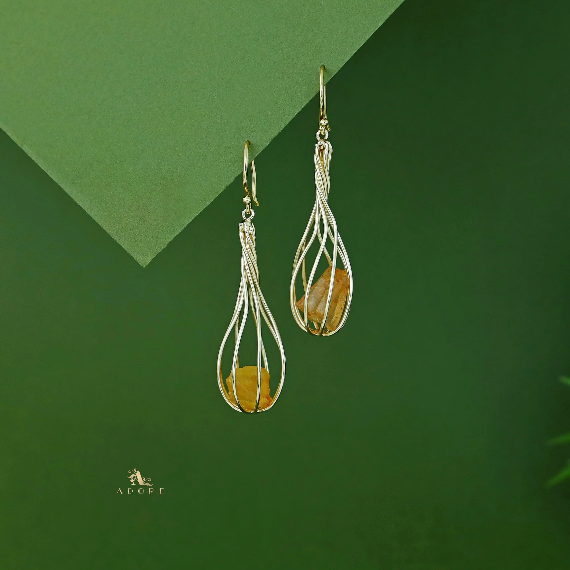 Dianella Golden Nest Raw Stone Drop - Image 8