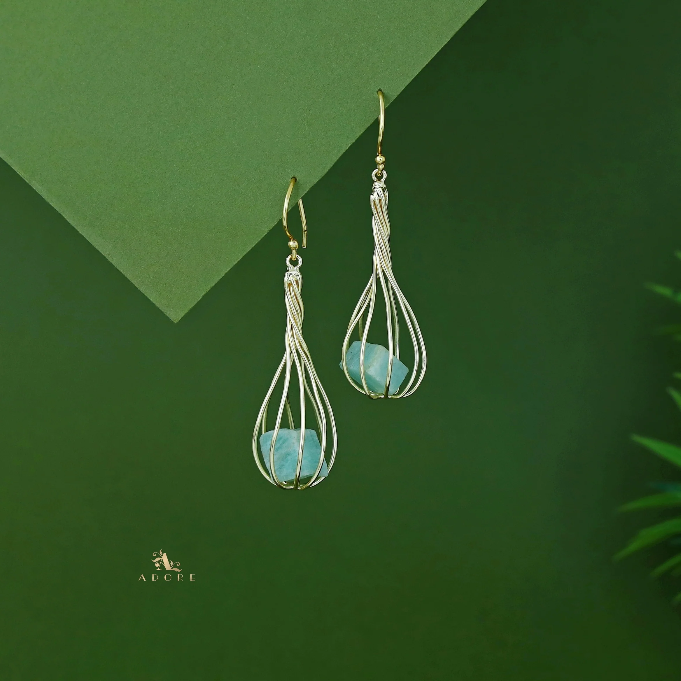 Dianella Golden Nest Raw Stone Drop - Image 9