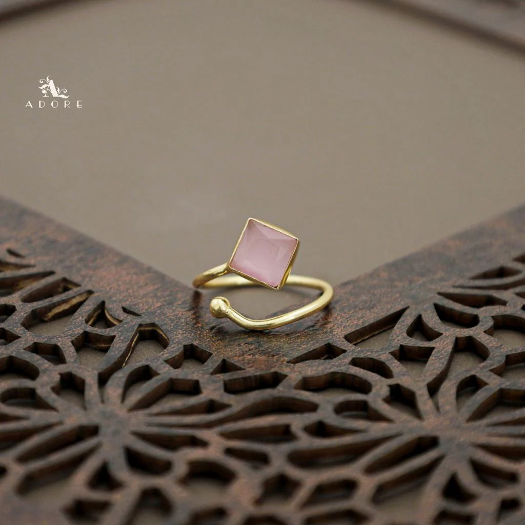 Golden Single Stone Diamond Ring - Image 17