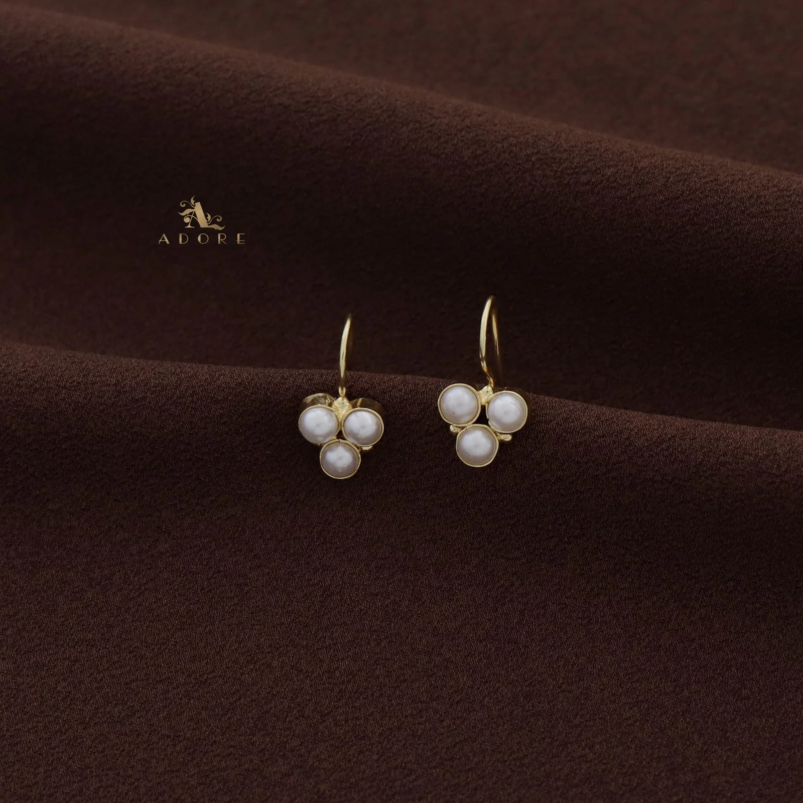 Golden Tri Pearl Drop ( 5MM ) - Image 3
