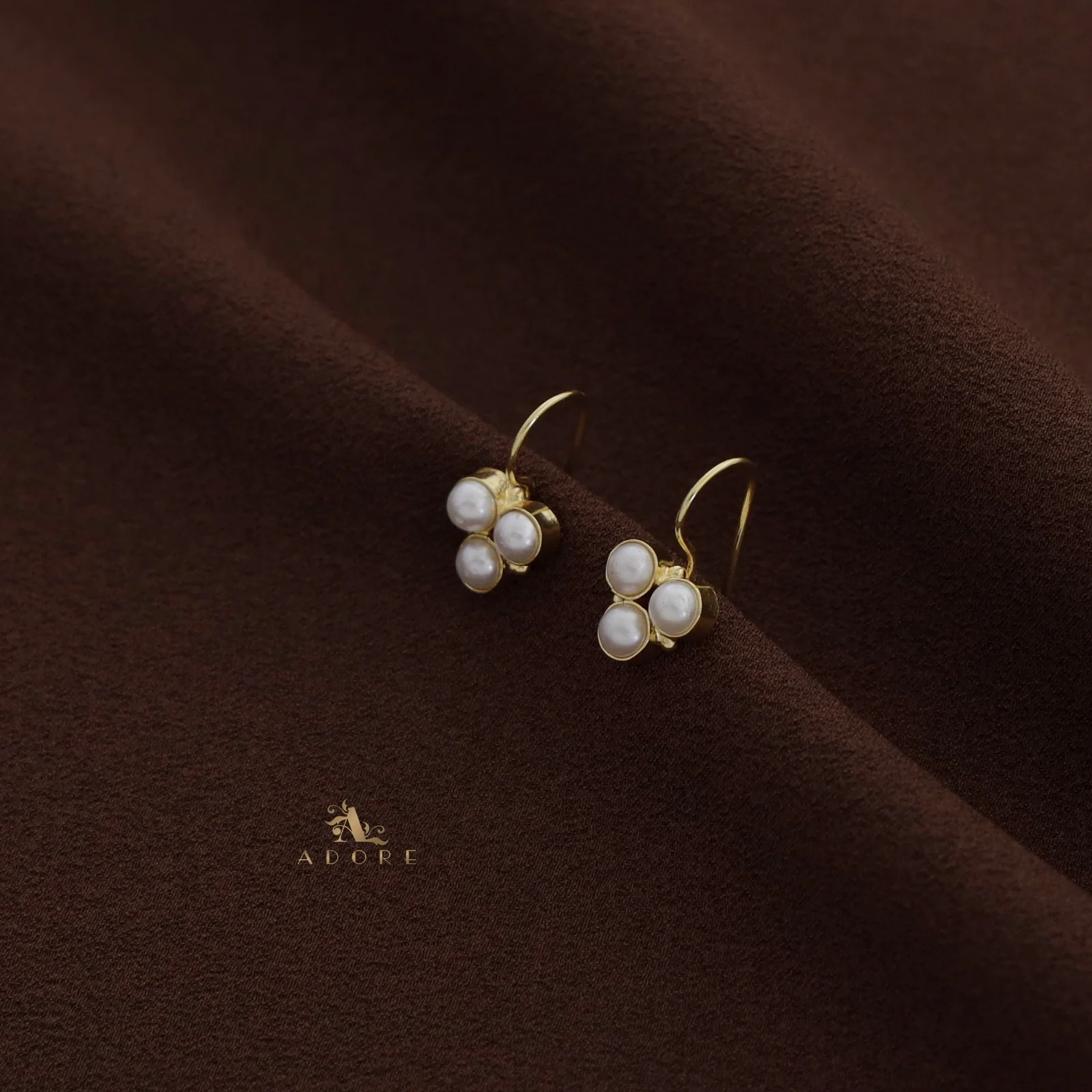 Golden Tri Pearl Drop ( 5MM ) - Image 4