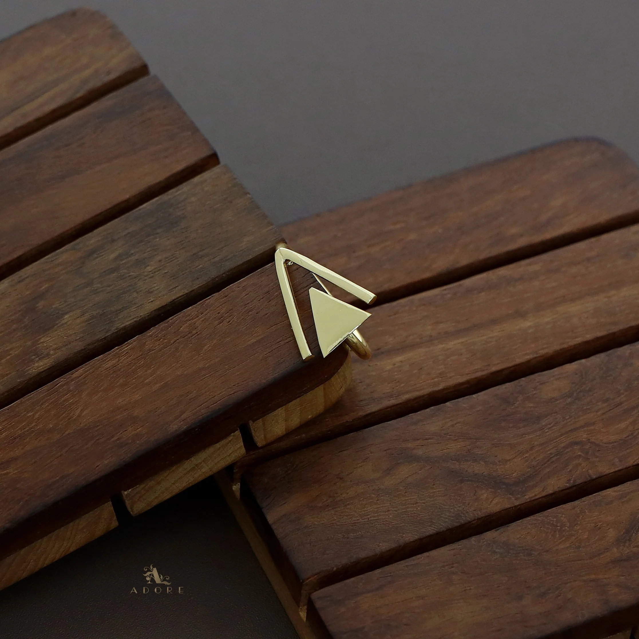 Anyla Golden Triangle Ring - Image 5