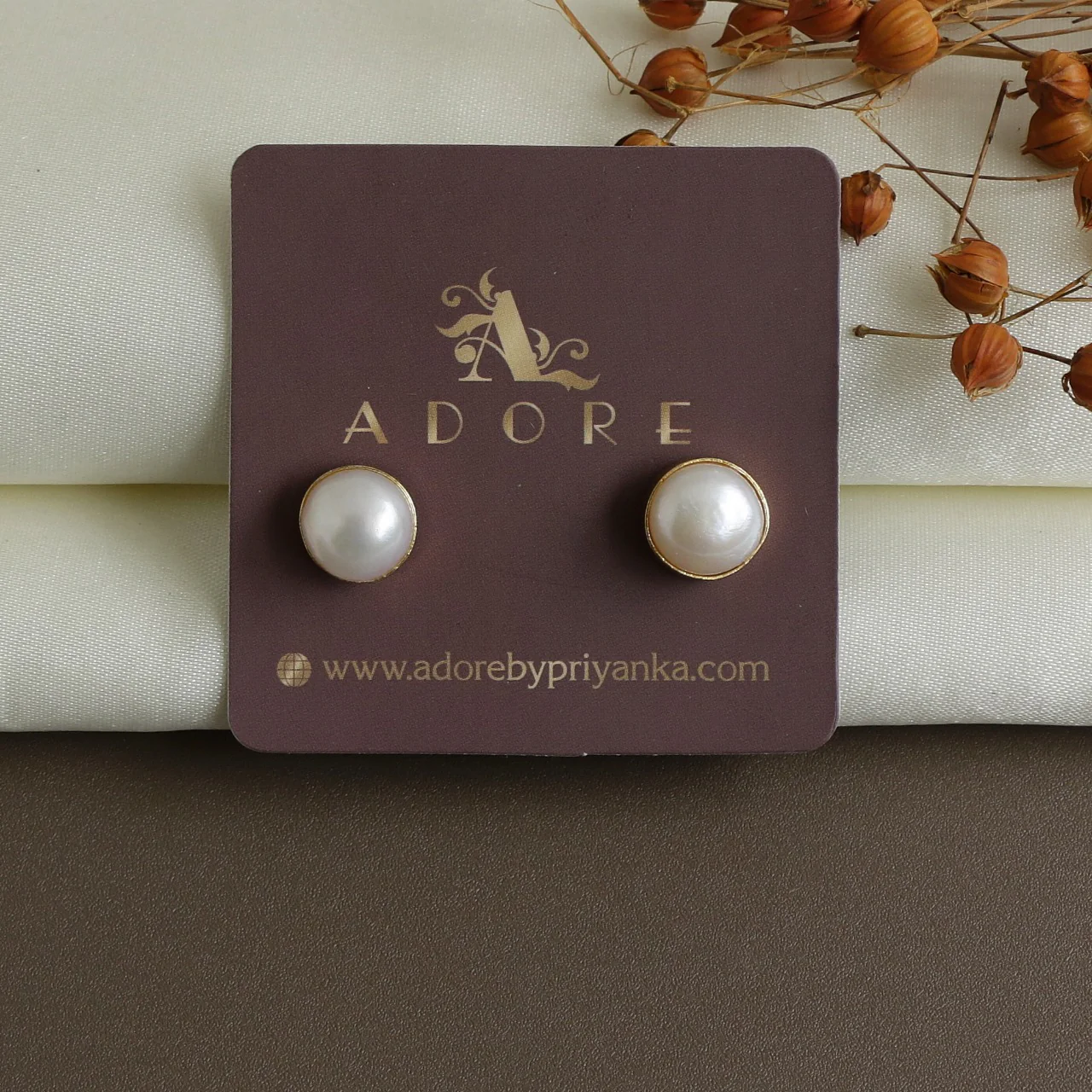 Hafa Tri Pearl Neckpiece With Stud - Image 5