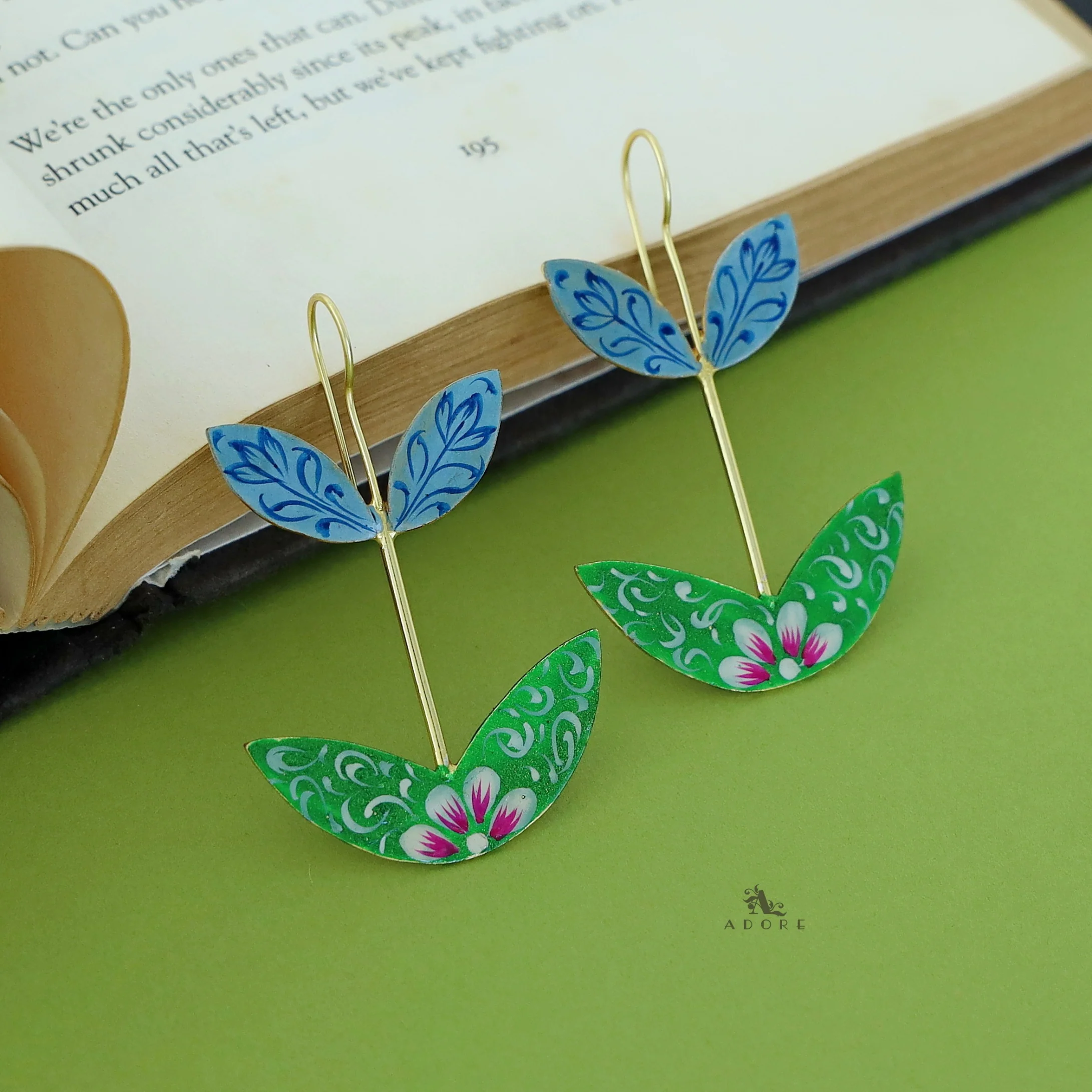 Hand Painted Butterfly Stick Drop - Image 4