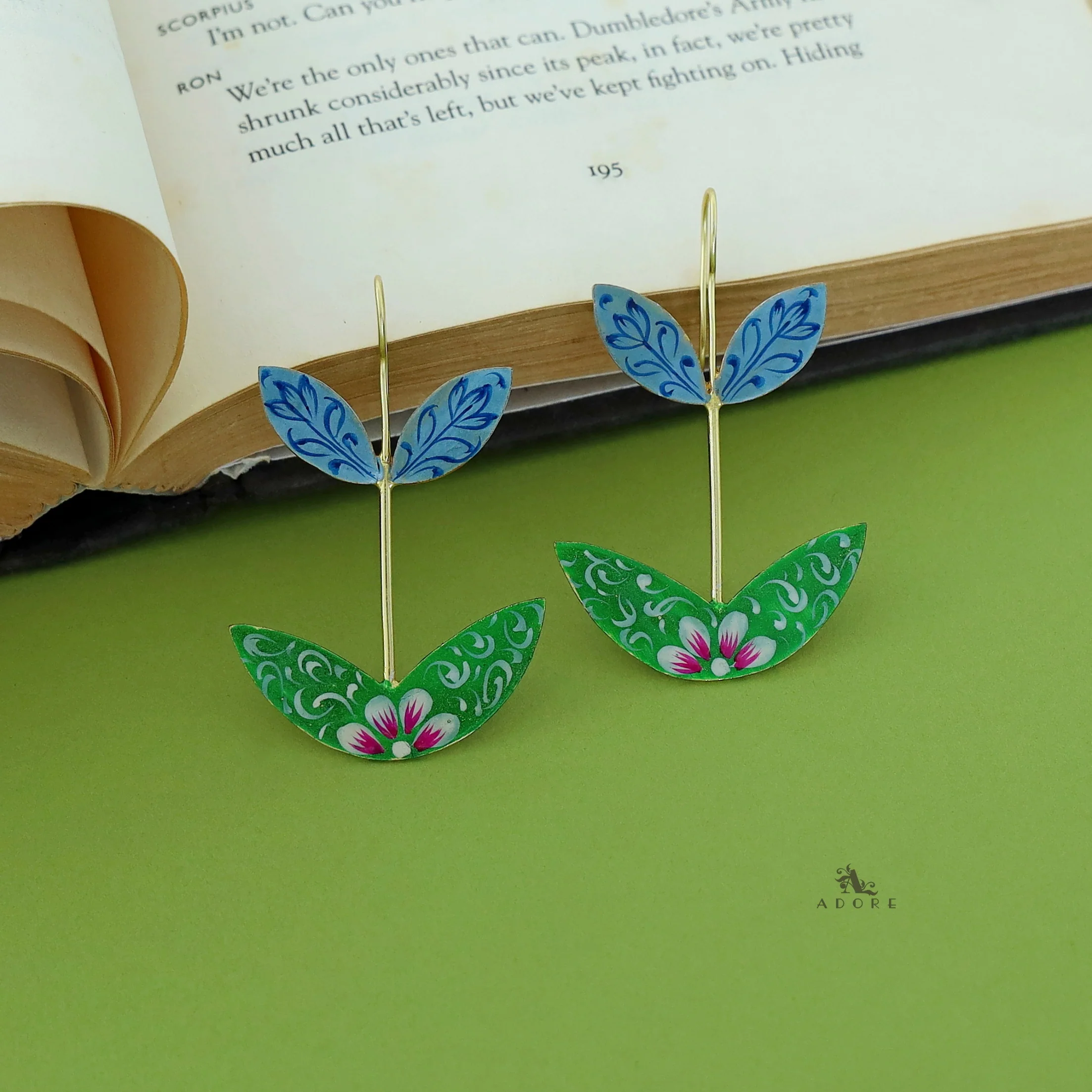 Hand Painted Butterfly Stick Drop - Image 6