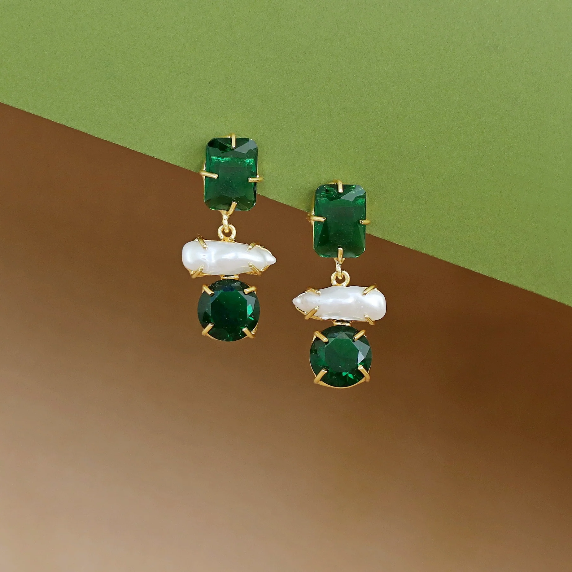 Hanita Baroque + Glossy Earring - Image 2