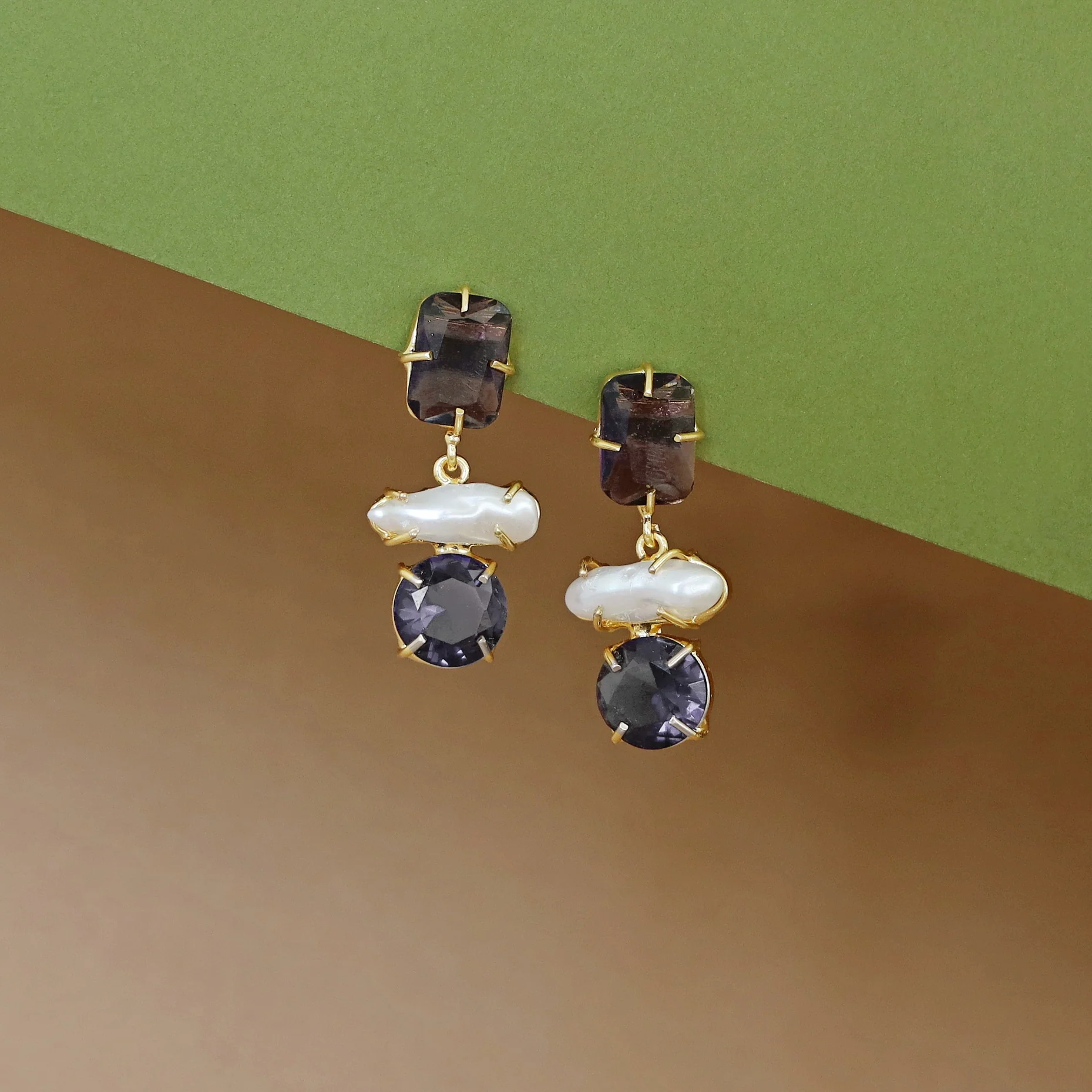 Hanita Baroque + Glossy Earring - Image 3