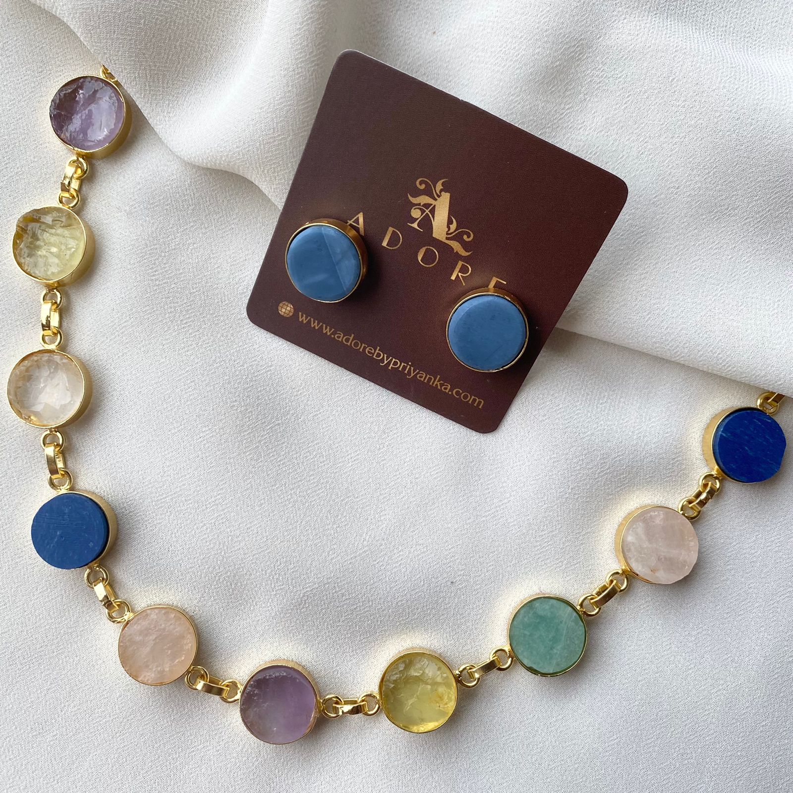 Hariksha Neckpiece with Earrings - Image 12