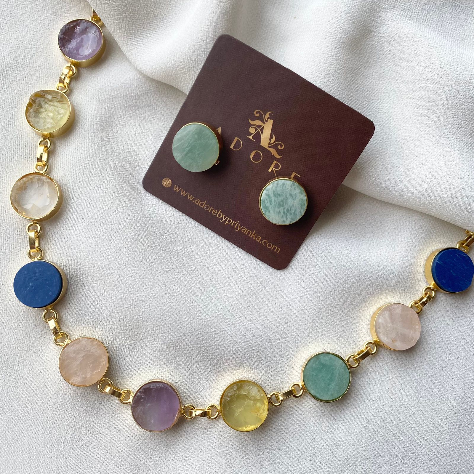 Hariksha Neckpiece with Earrings - Image 13
