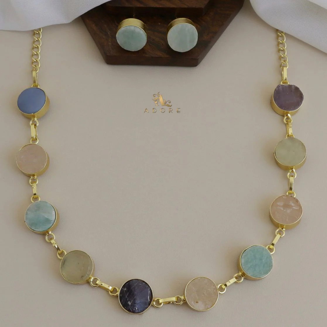 Hariksha Neckpiece with Earrings - Image 16