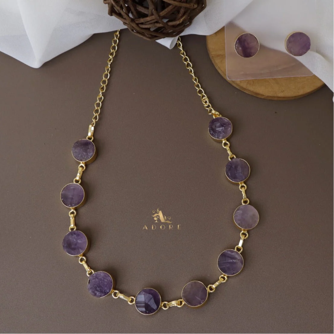 Hariksha Neckpiece with Earrings - Image 25