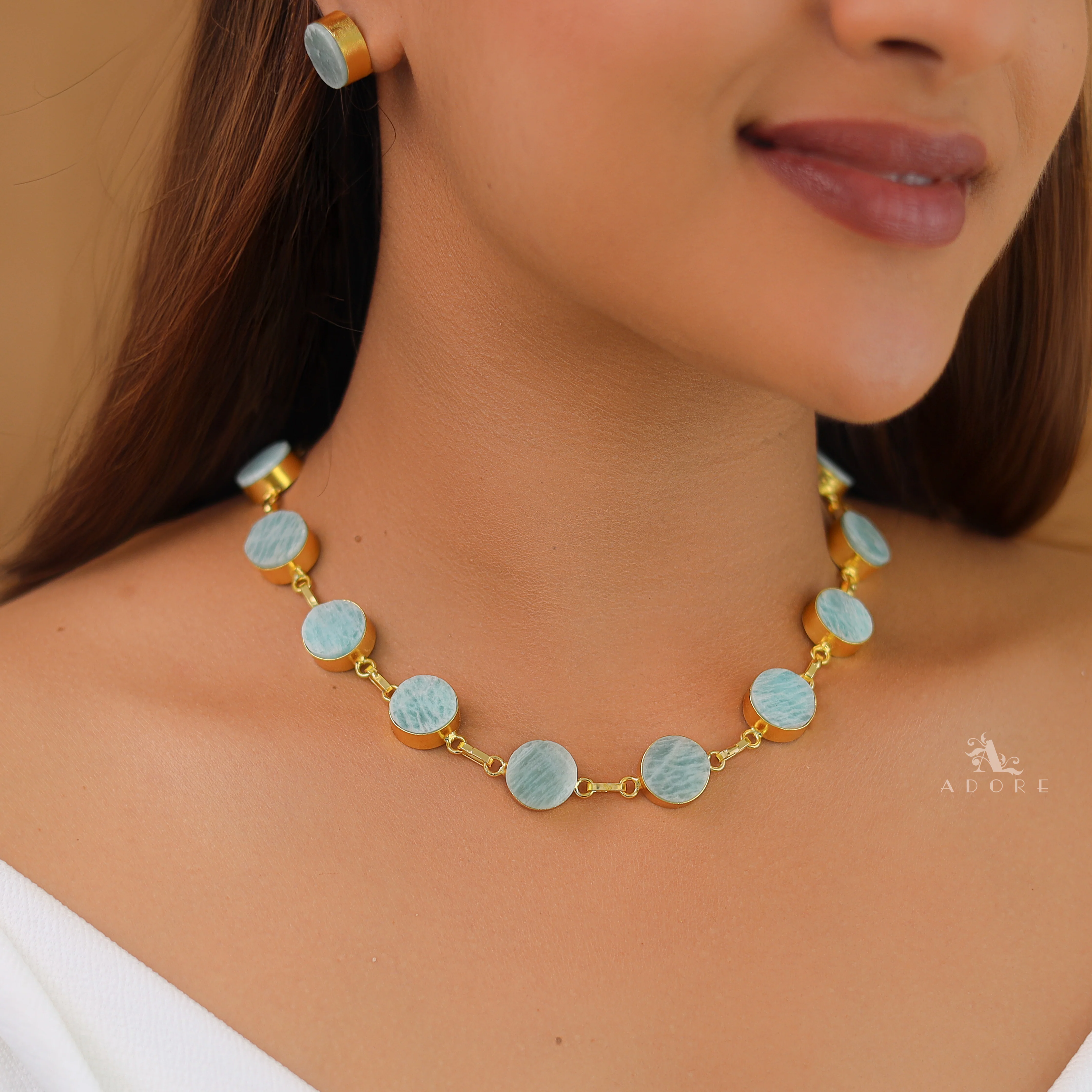 Hariksha Neckpiece with Earrings - Image 4
