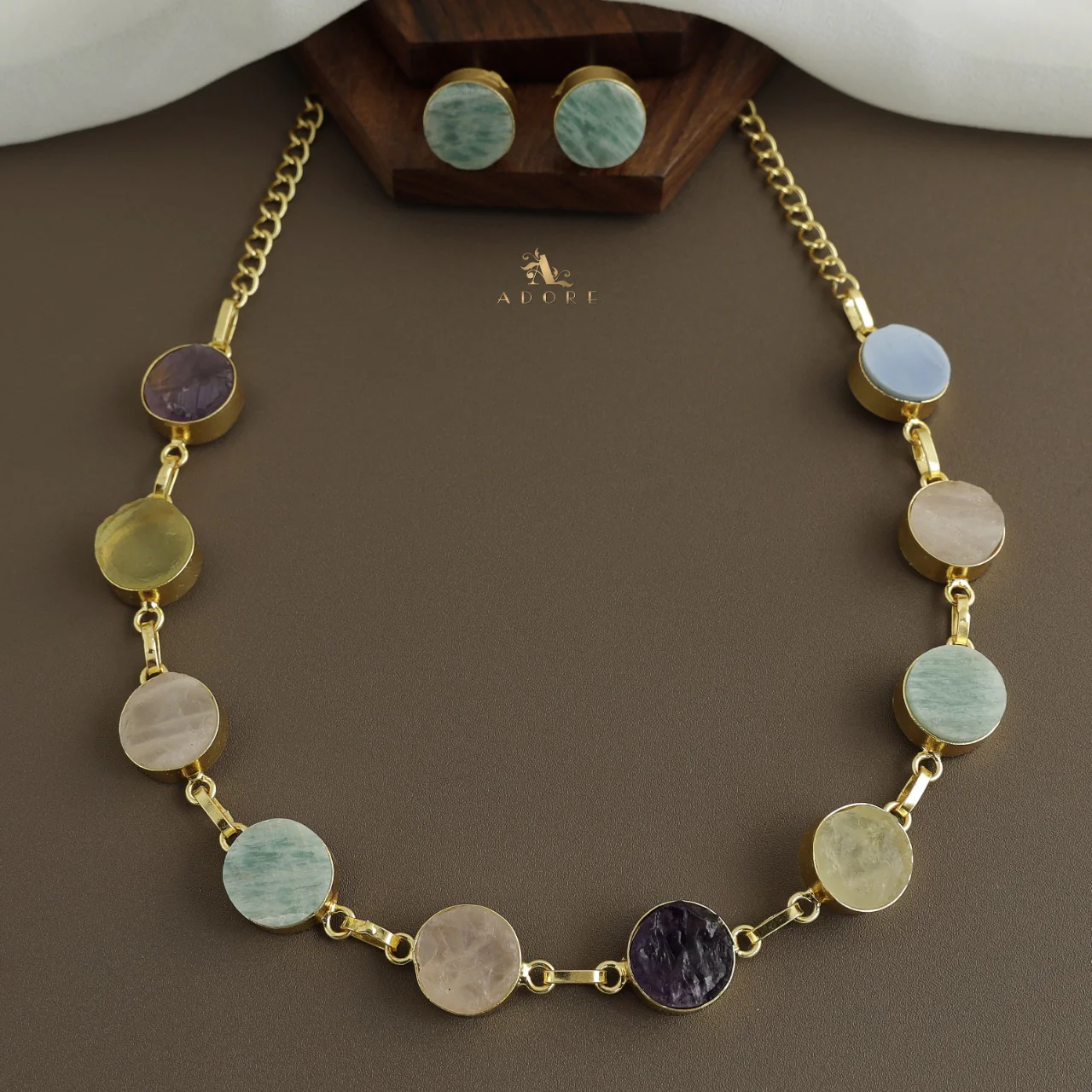 Hariksha Neckpiece with Earrings - Image 5
