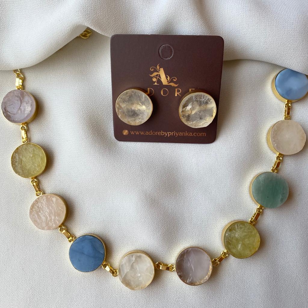Hariksha Neckpiece with Earrings - Image 9