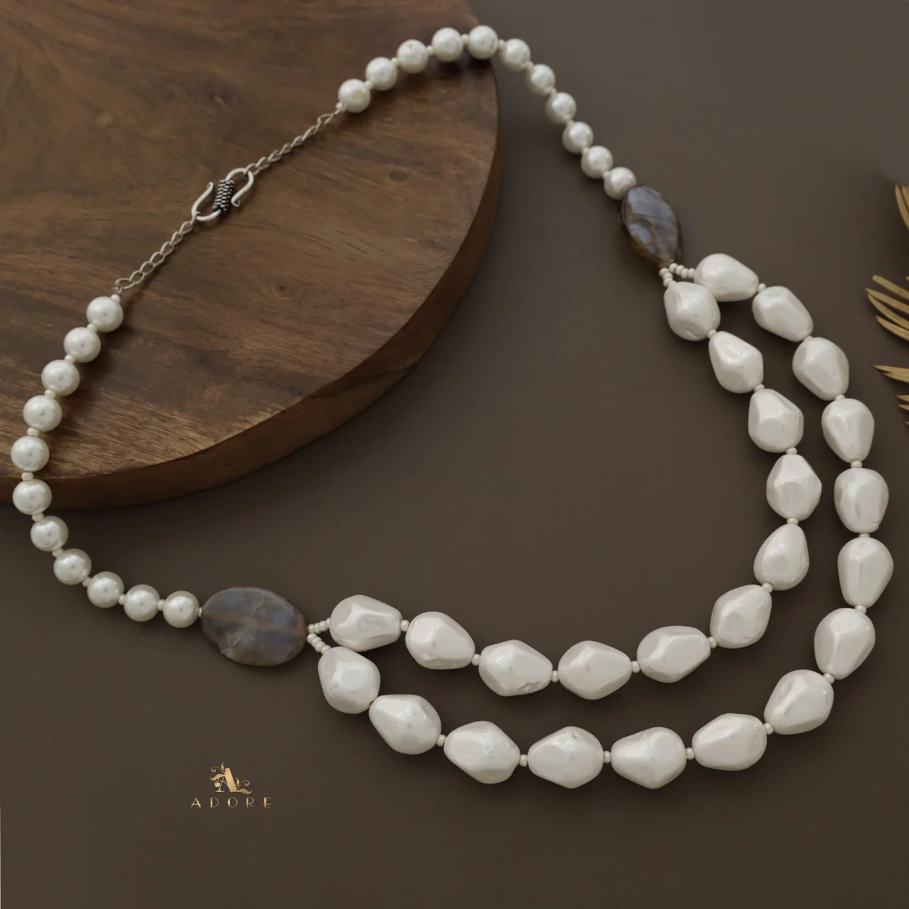 Harmonee Baroque Pearl Neckpiece - Image 4