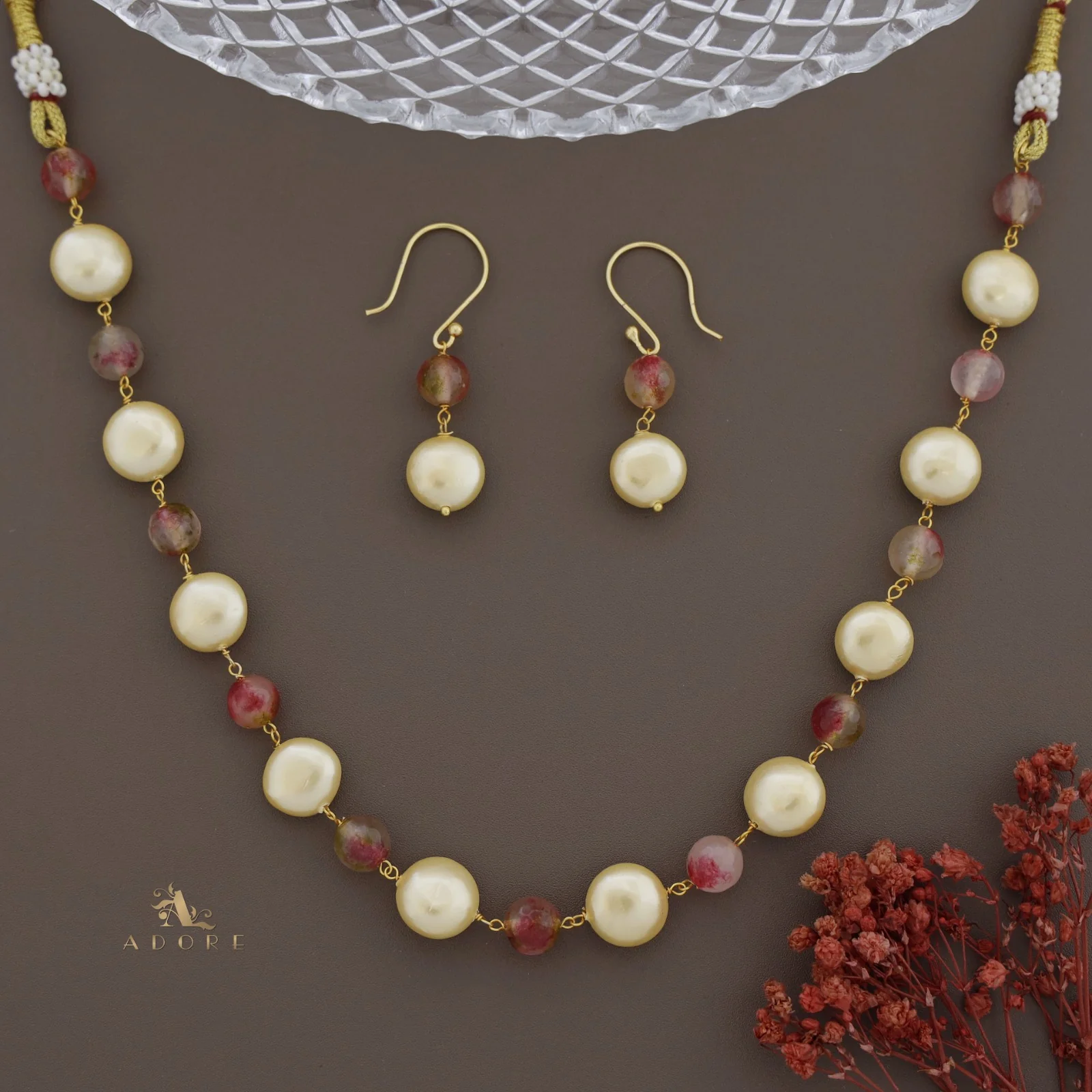 Harriet Pearl Neckpiece With Drop - Image 5