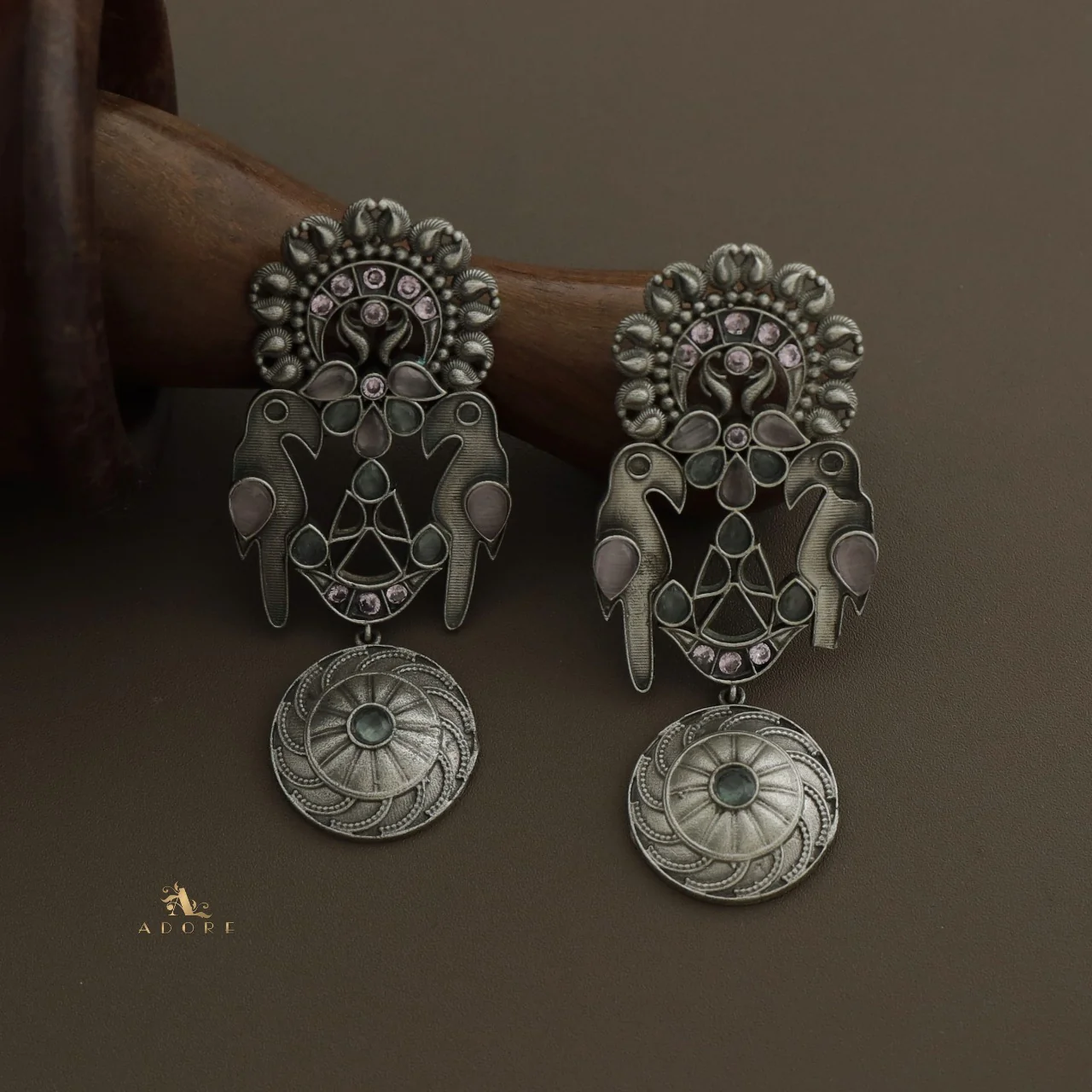 Haza Dual Bird Earring - Image 11
