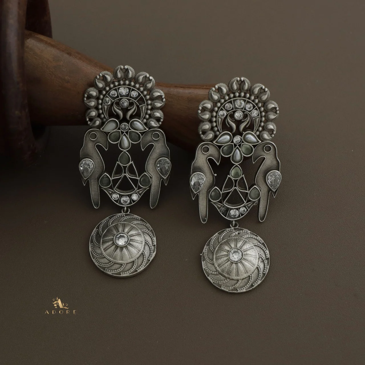 Haza Dual Bird Earring - Image 12