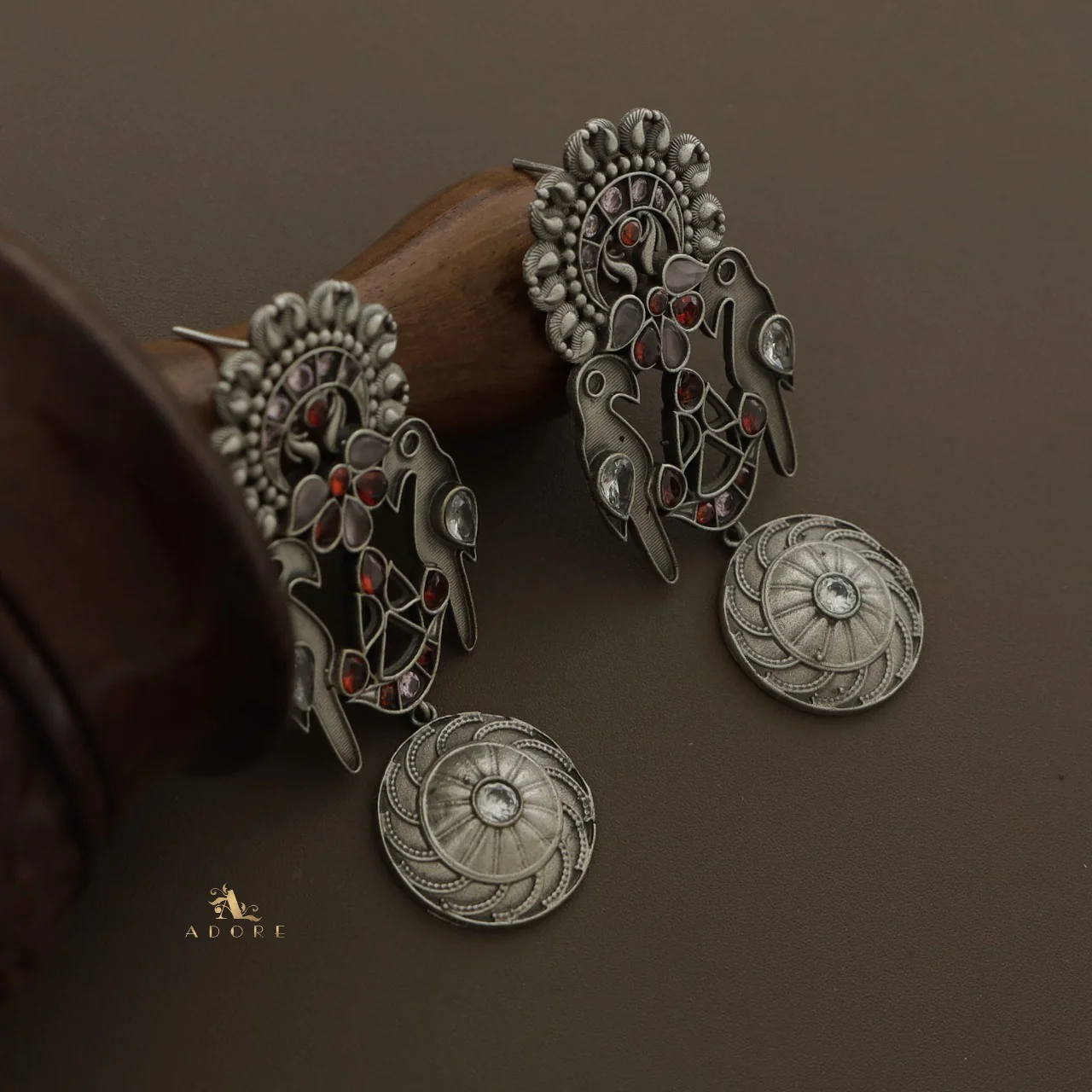 Haza Dual Bird Earring - Image 13